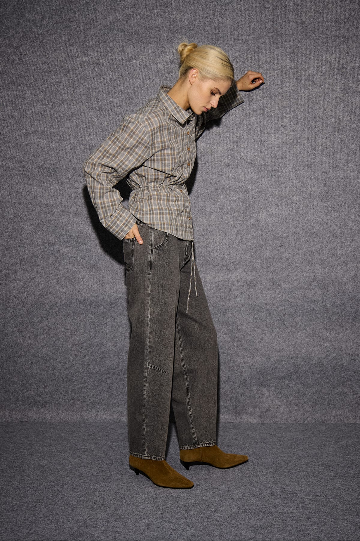 Jeans IHNAMELLY PA DENIM GREY WASHED Jeans ICHI 