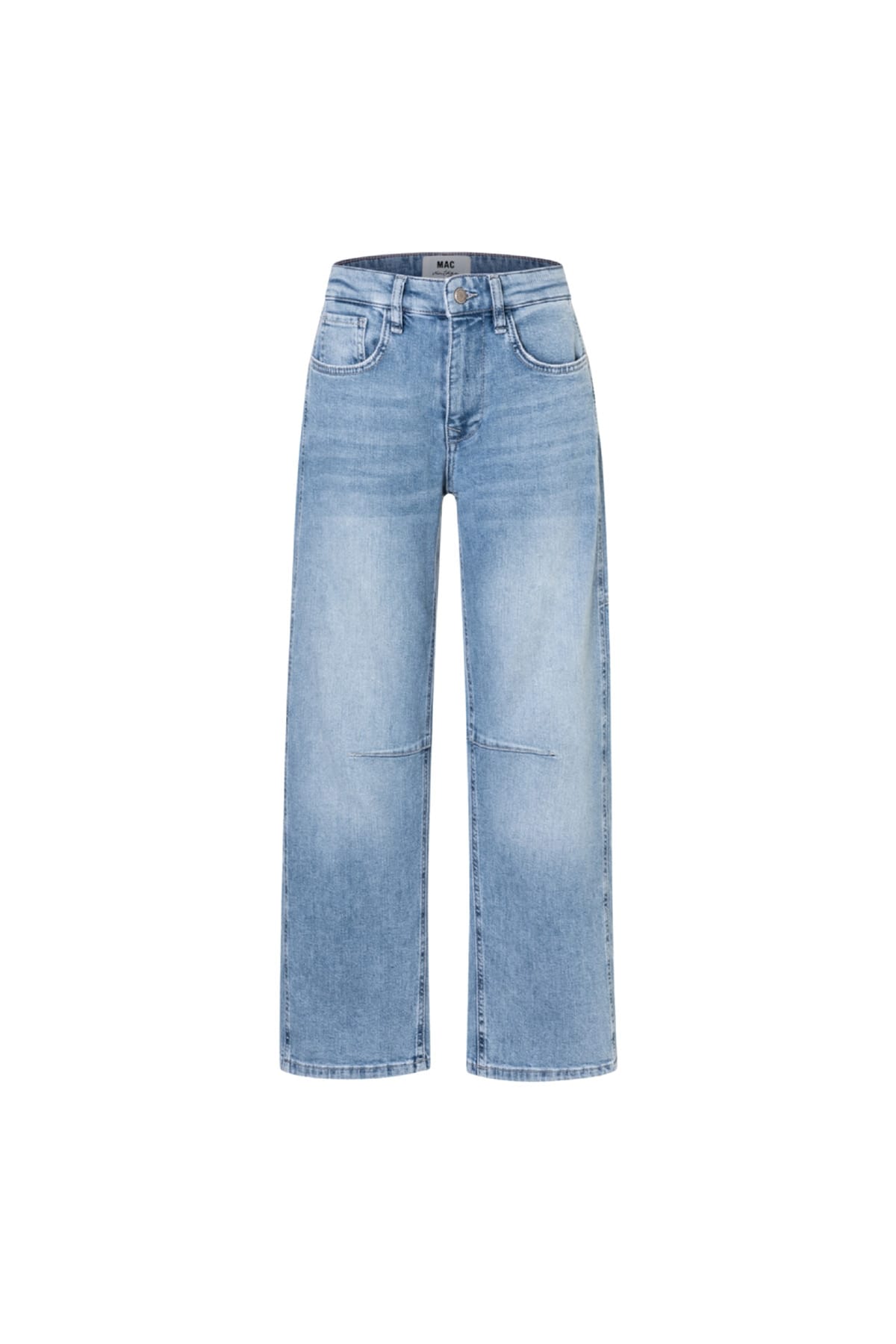 Jeans OHIO Barrel D410 light blue rand Jeans MAC 