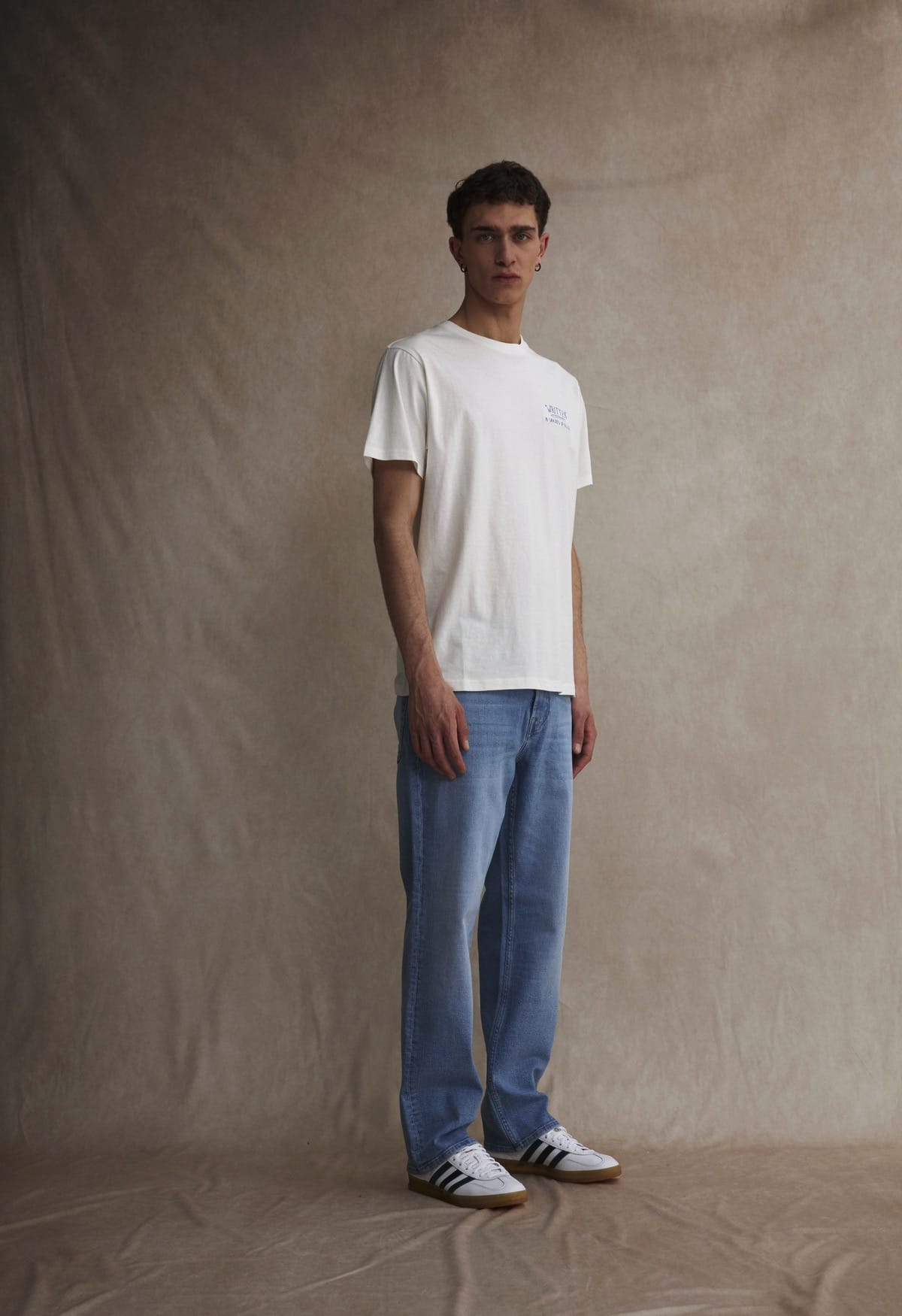 Jeans SDISNI RYAN Bleached Light Blue Jeans Solid 