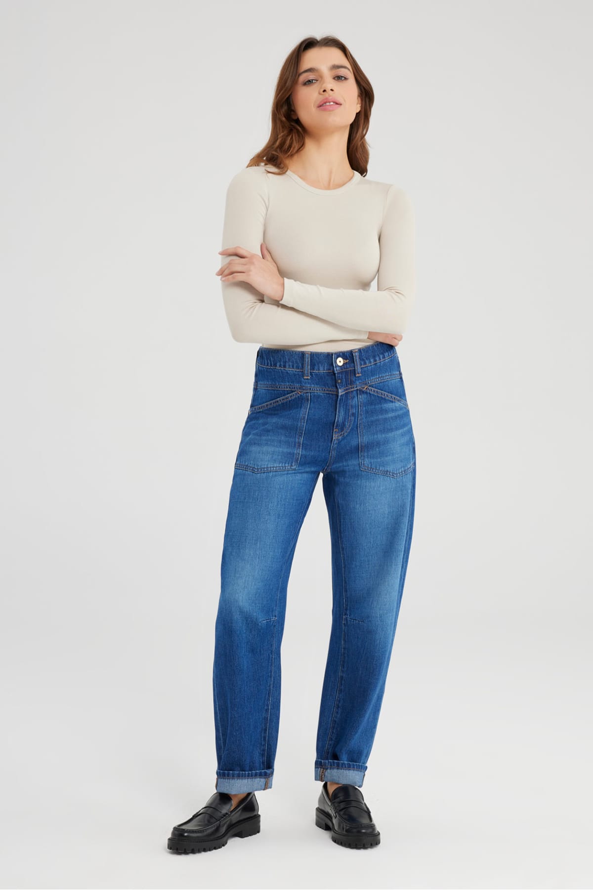 Jeans Selena Astra Blue Jeans C.O.J - Cup of Joe Denim 