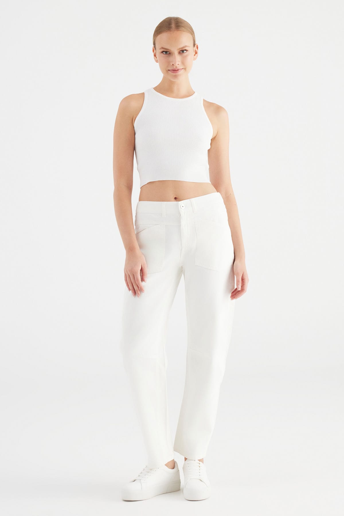 Jeans Selena White Jeans C.O.J - Cup of Joe Denim 