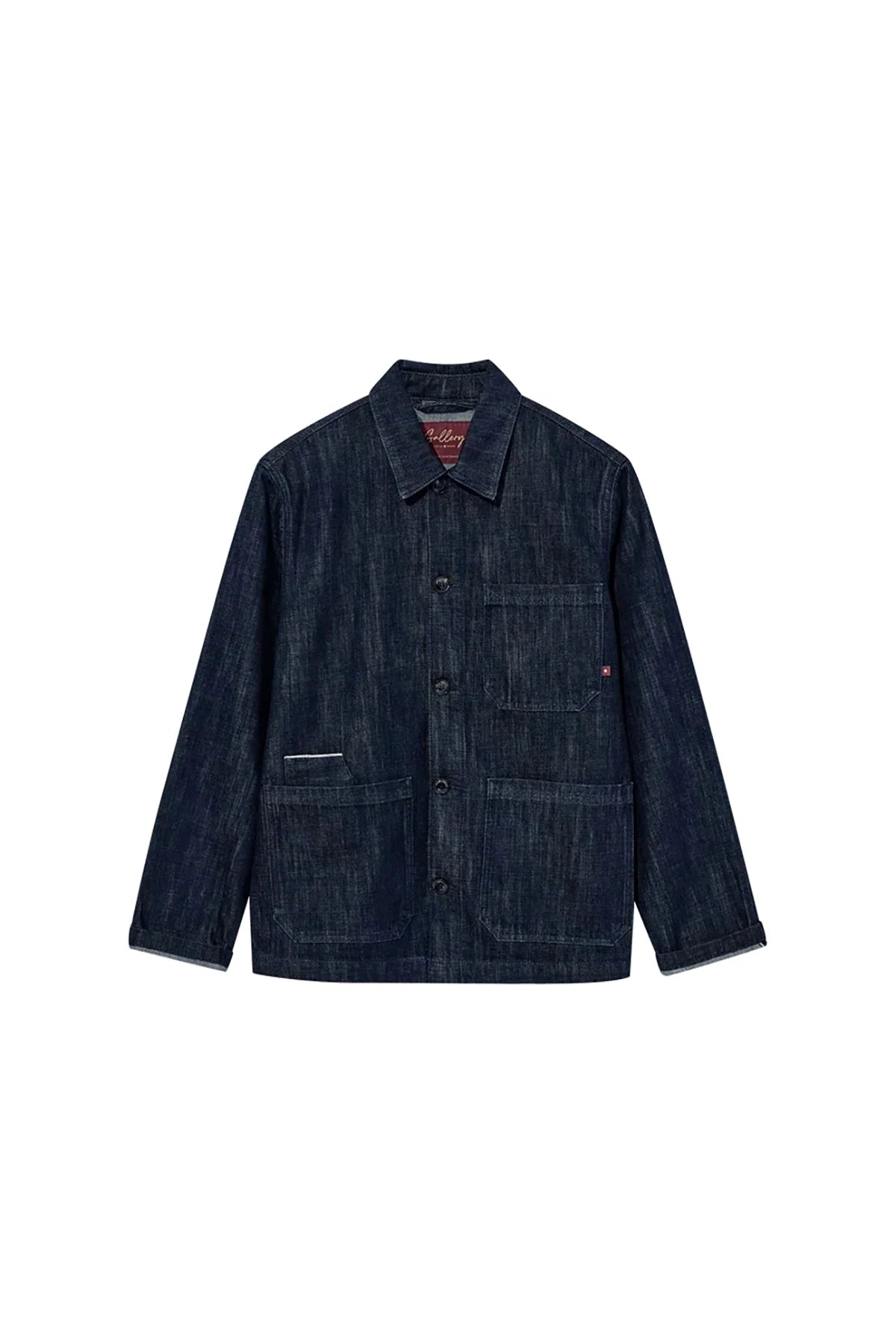 Jeansjacke MMGMicca Selvedge Dark Blue Denim Jeansjacke MosMosh 