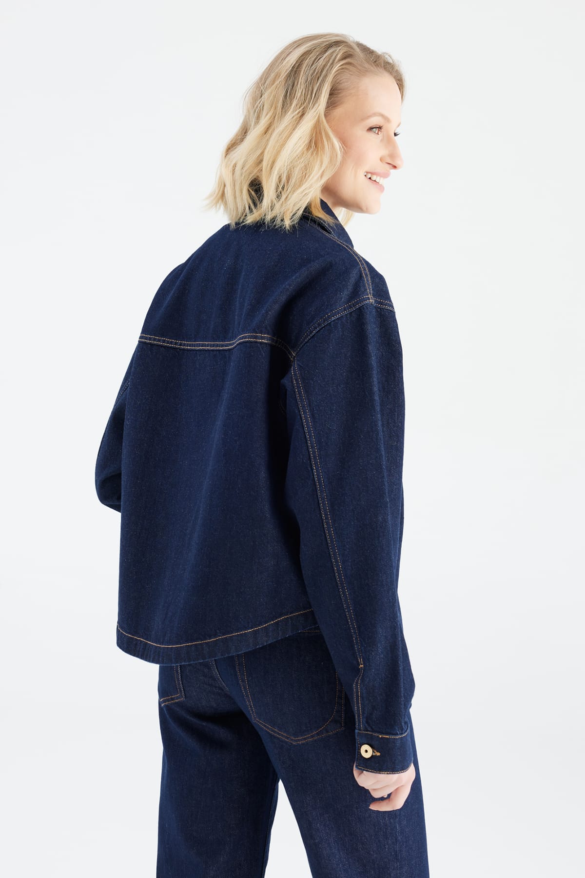 Jeansjacke Tamara Raw Jeansjacke C.O.J - Cup of Joe Denim 