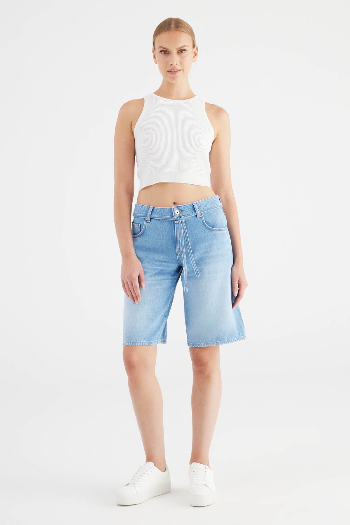 Jeansshorts Harper Light Blue Jeansshorts C.O.J - Cup of Joe Denim 
