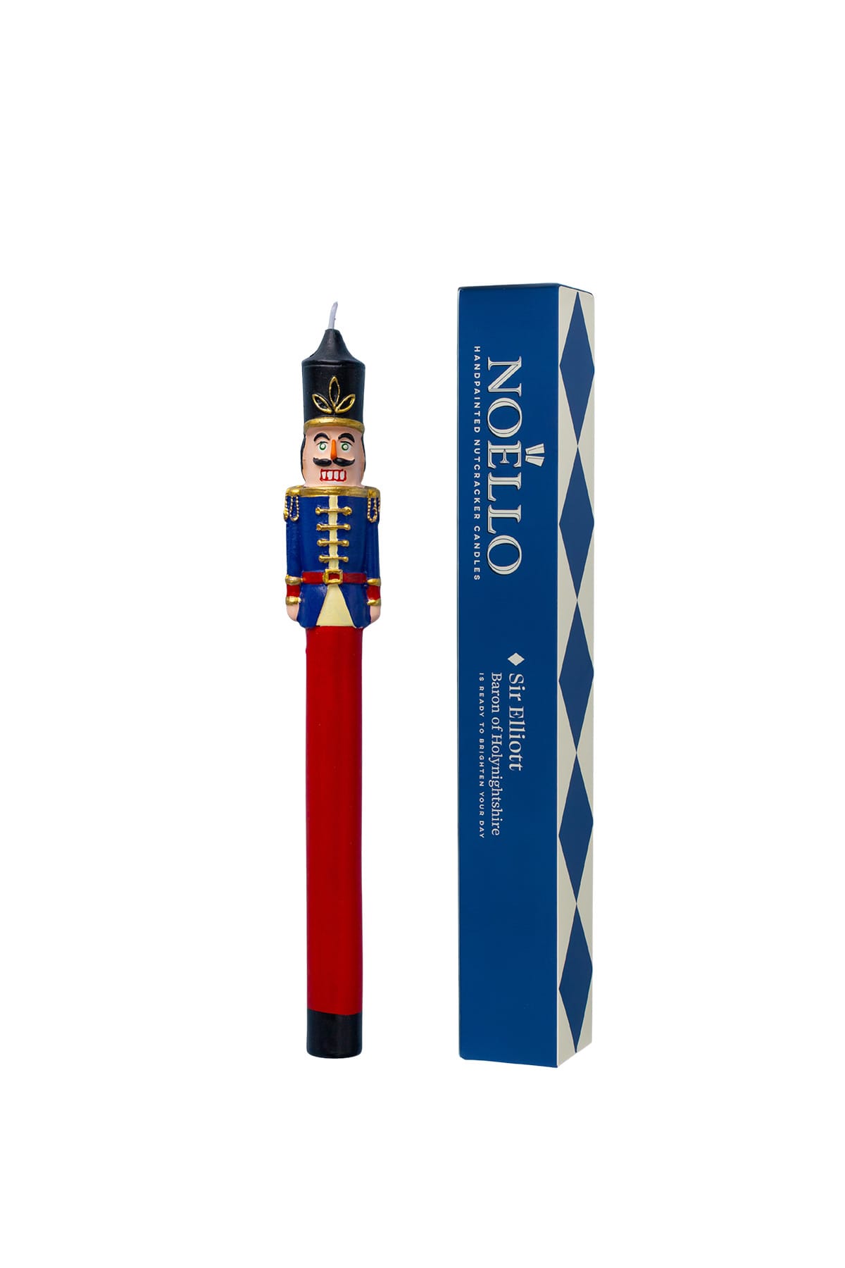 Kerze Sir Elliot Dunkelblau Kerze Noello 