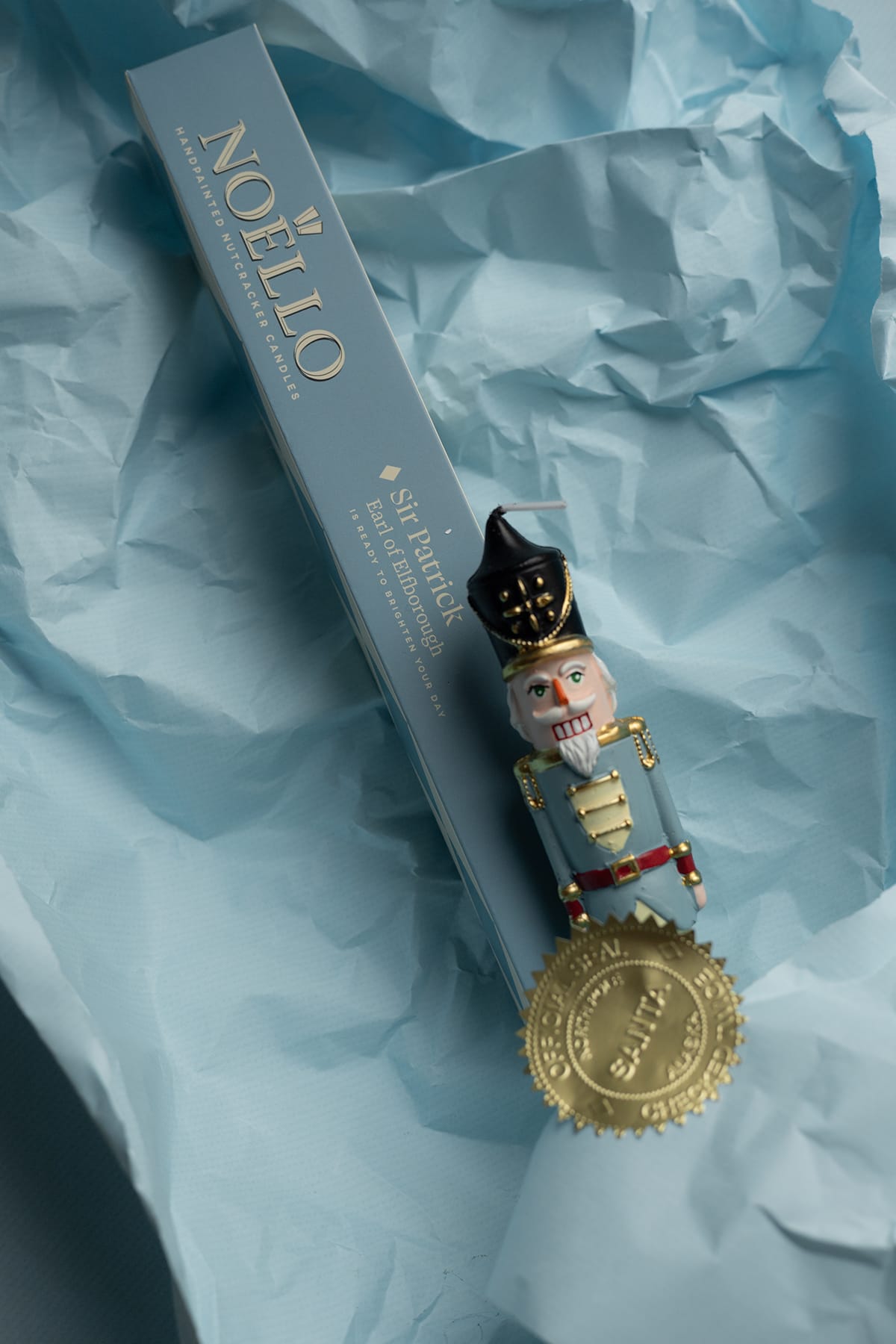 Kerze Sir Patrick Hellblau Kerze Noello 