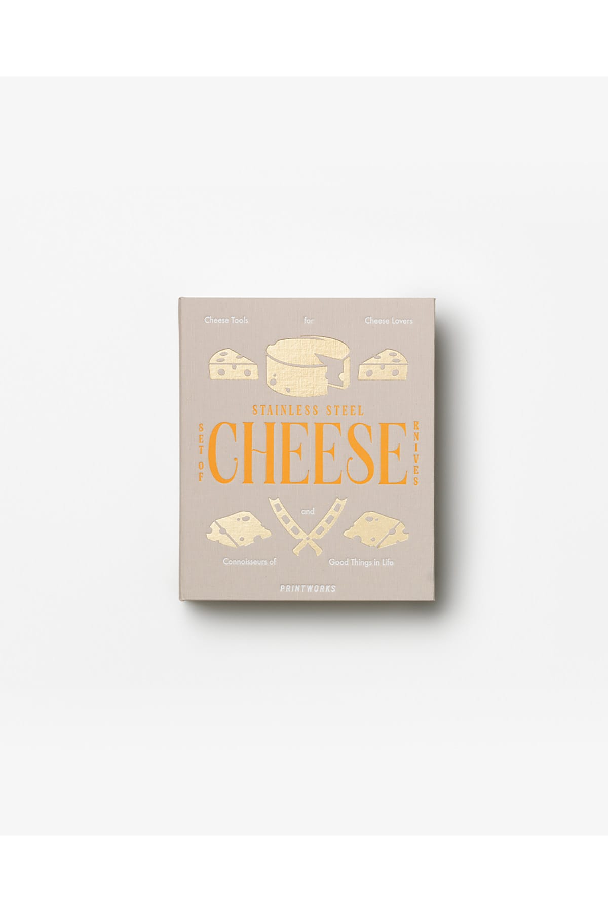 Küchenutensilien The Essentials - Cheese Tools Beige/Yellow Küchenutensilien Printworks 