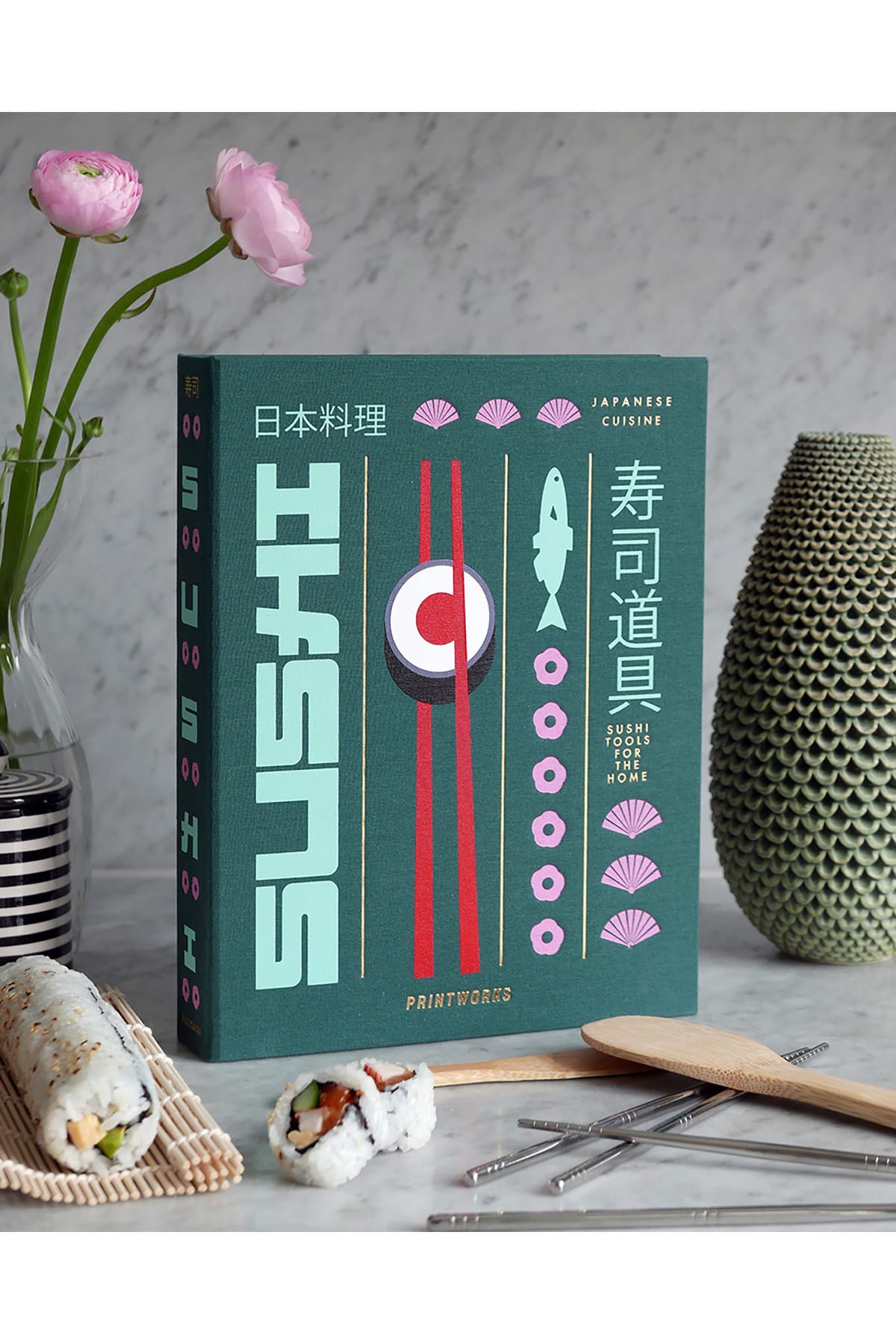 Küchenutensilien The Essentials - Sushi Tools Green Küchenutensilien Printworks 