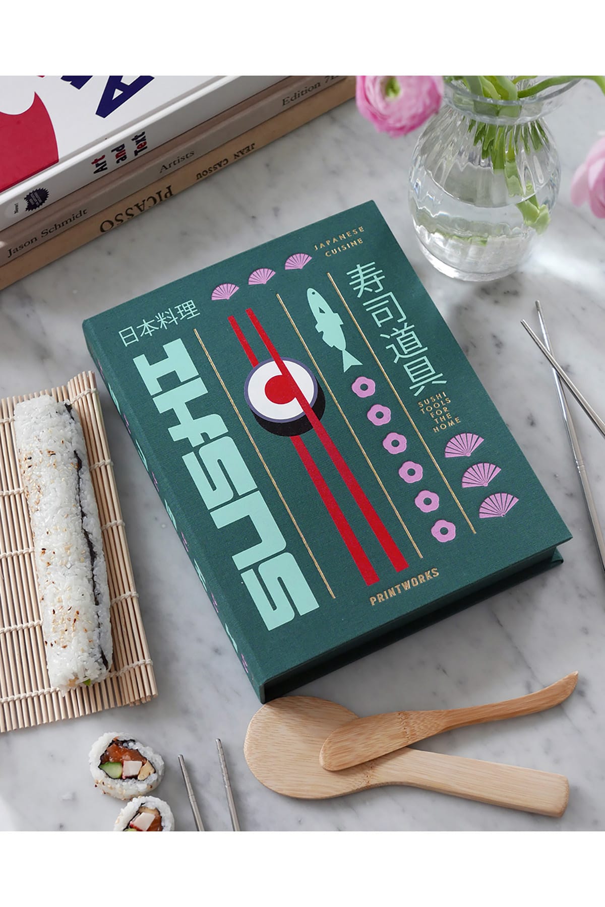 Küchenutensilien The Essentials - Sushi Tools Green Küchenutensilien Printworks 