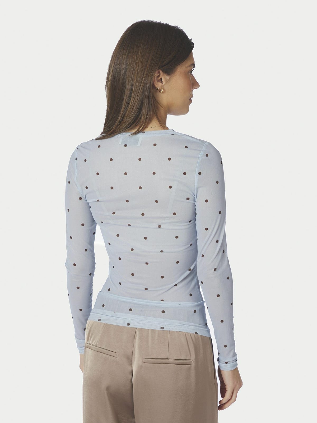Longsleeve Ella Space Dot Light Blue Longsleeve Neo Noir 