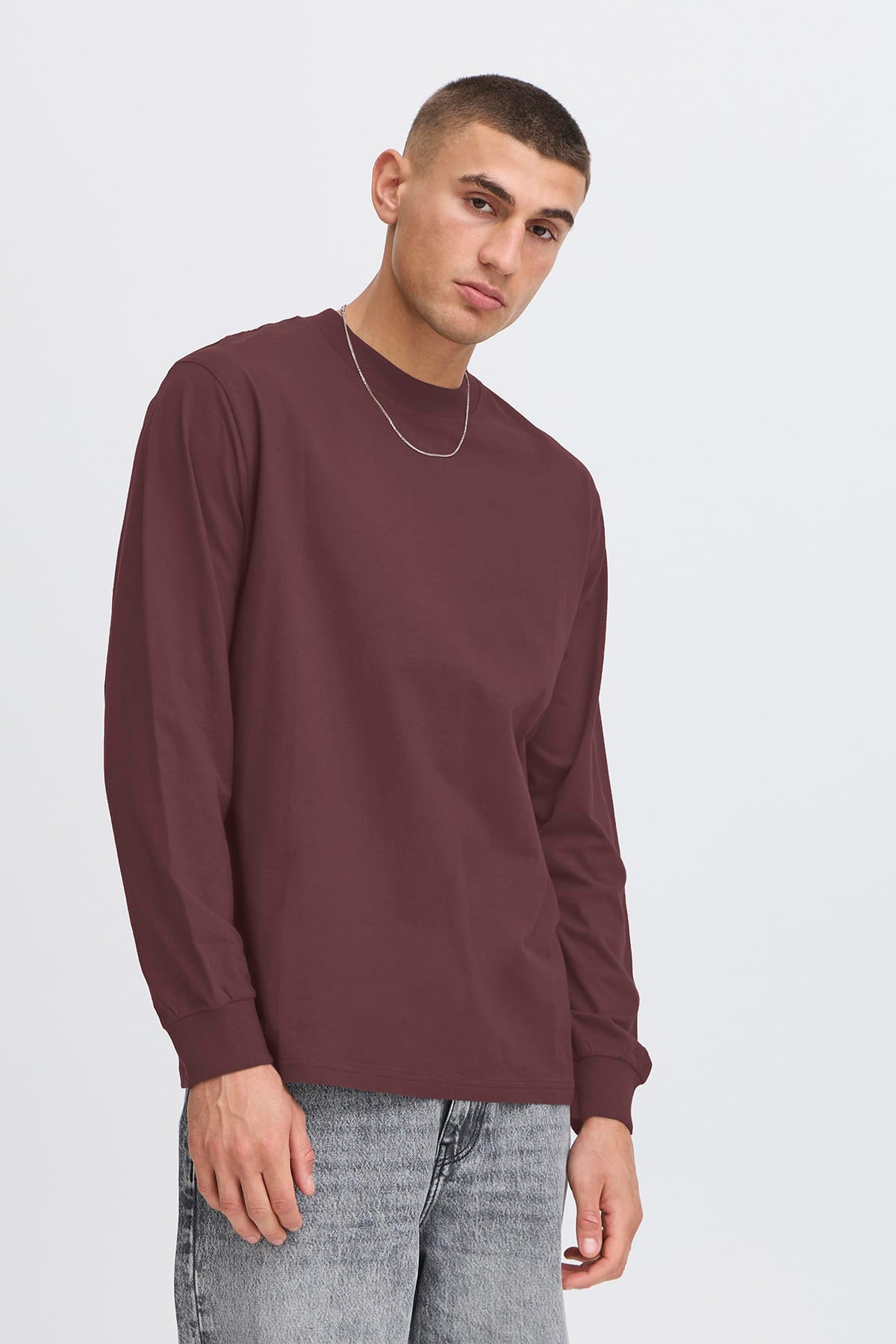 Longsleeve SDREYNALDO Fudge Longsleeve Solid 