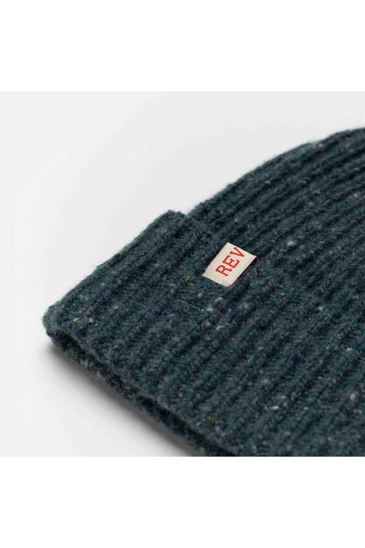 Mütze Beanie Melange Darkpetrol Mütze RVLT Revolution 