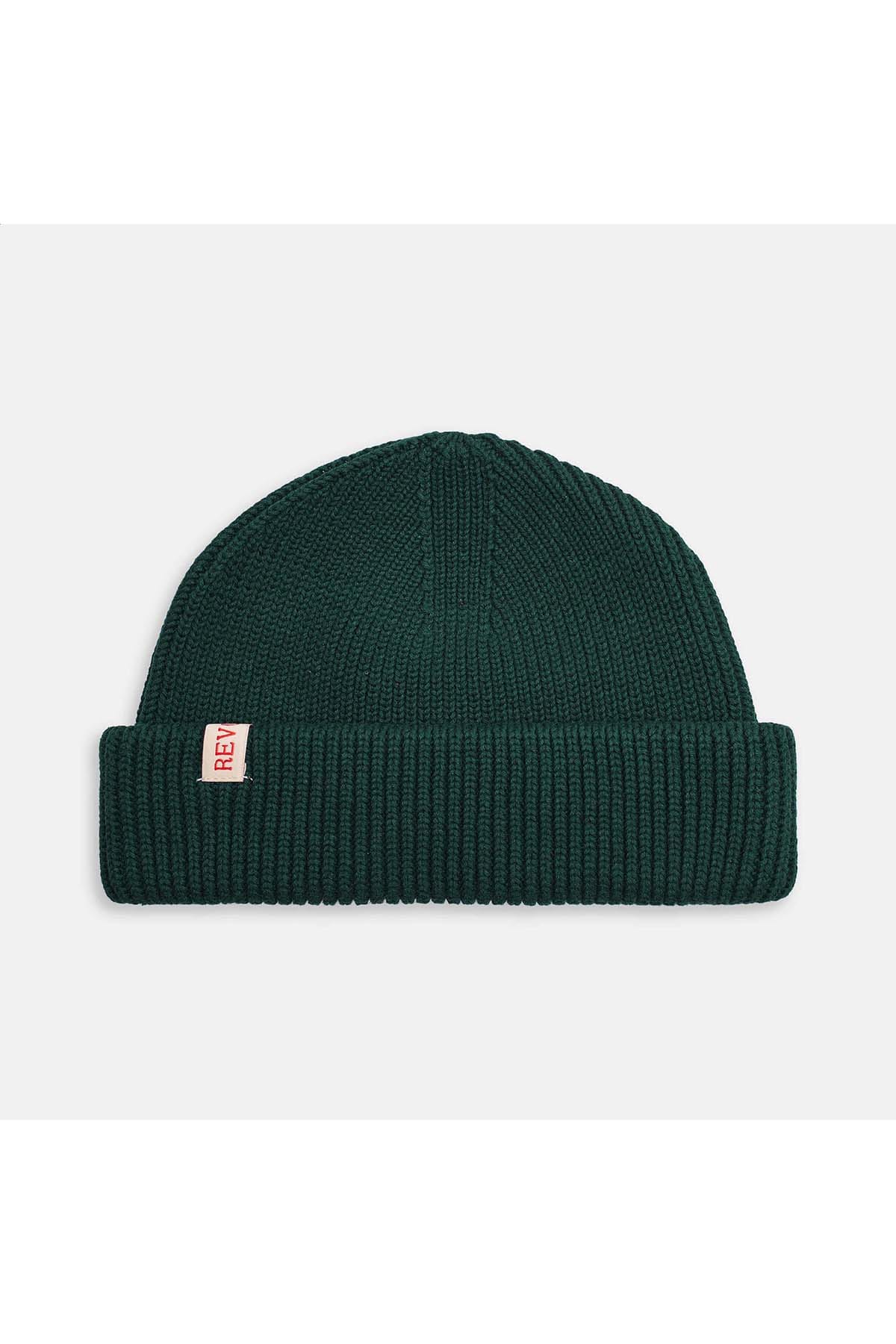 Mütze Fisherman Beanie Darkgreen Mütze RVLT Revolution 