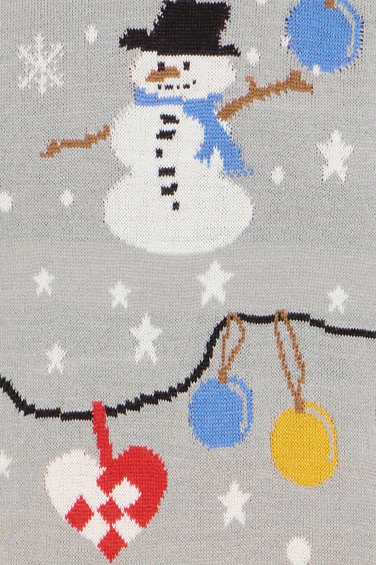 Pullover BHMATEO CHRISTMAS KNIT GRIFFIN MELANGE Pullover Blend 