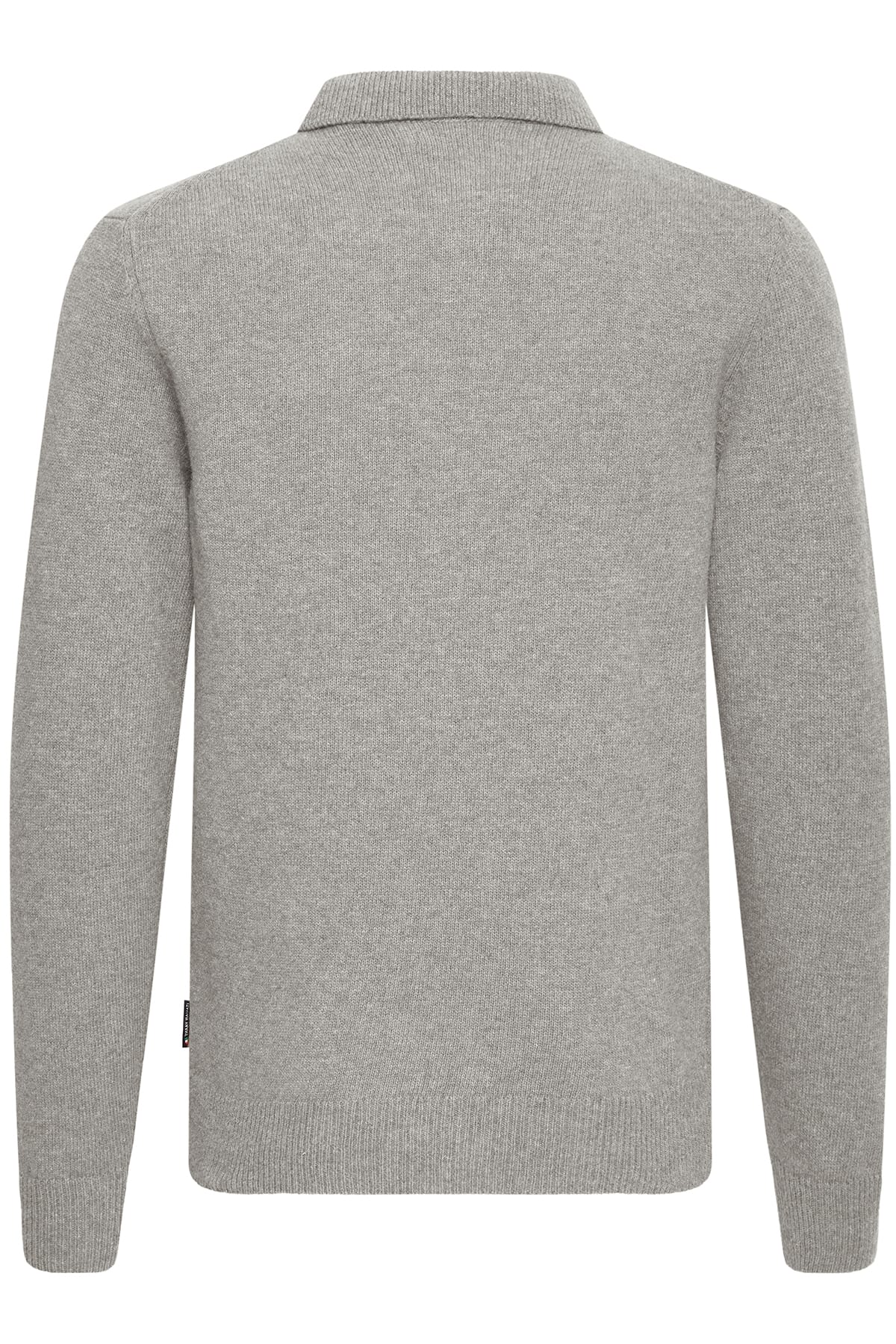 Pullover CFFELIPO LAMBSWOOL POLO KNIT Monument Melange Pullover Casual Friday 