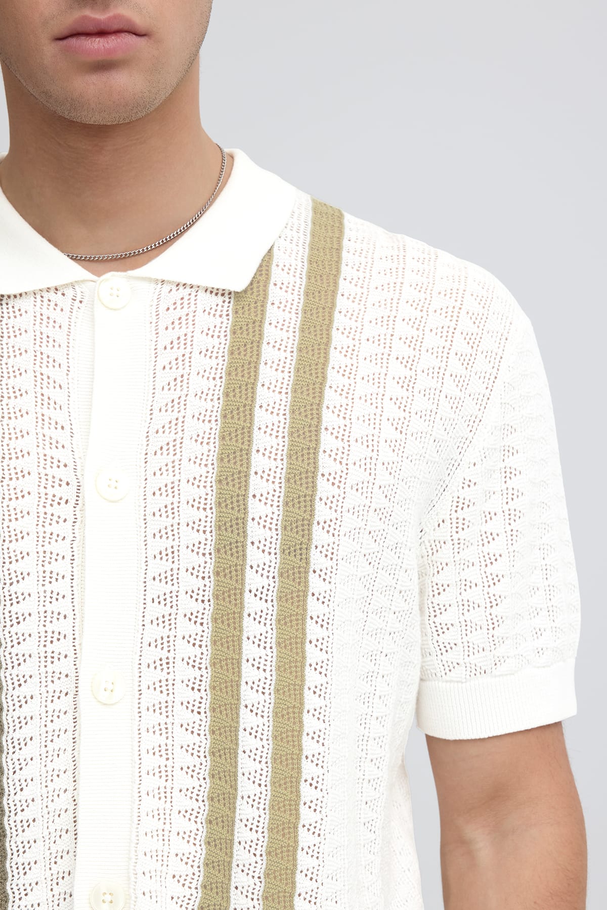 Pullover CFHOLLA KNIT MARSHMALLOW Pullover Casual Friday 