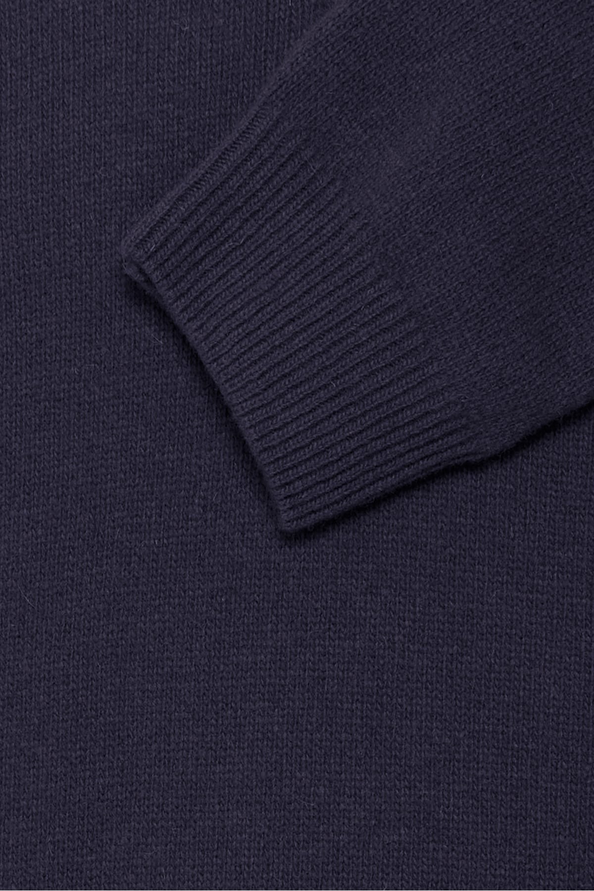Pullover CFKARL HALFZIP LAMBSWOOL KNIT Dark Navy Pullover Casual Friday 