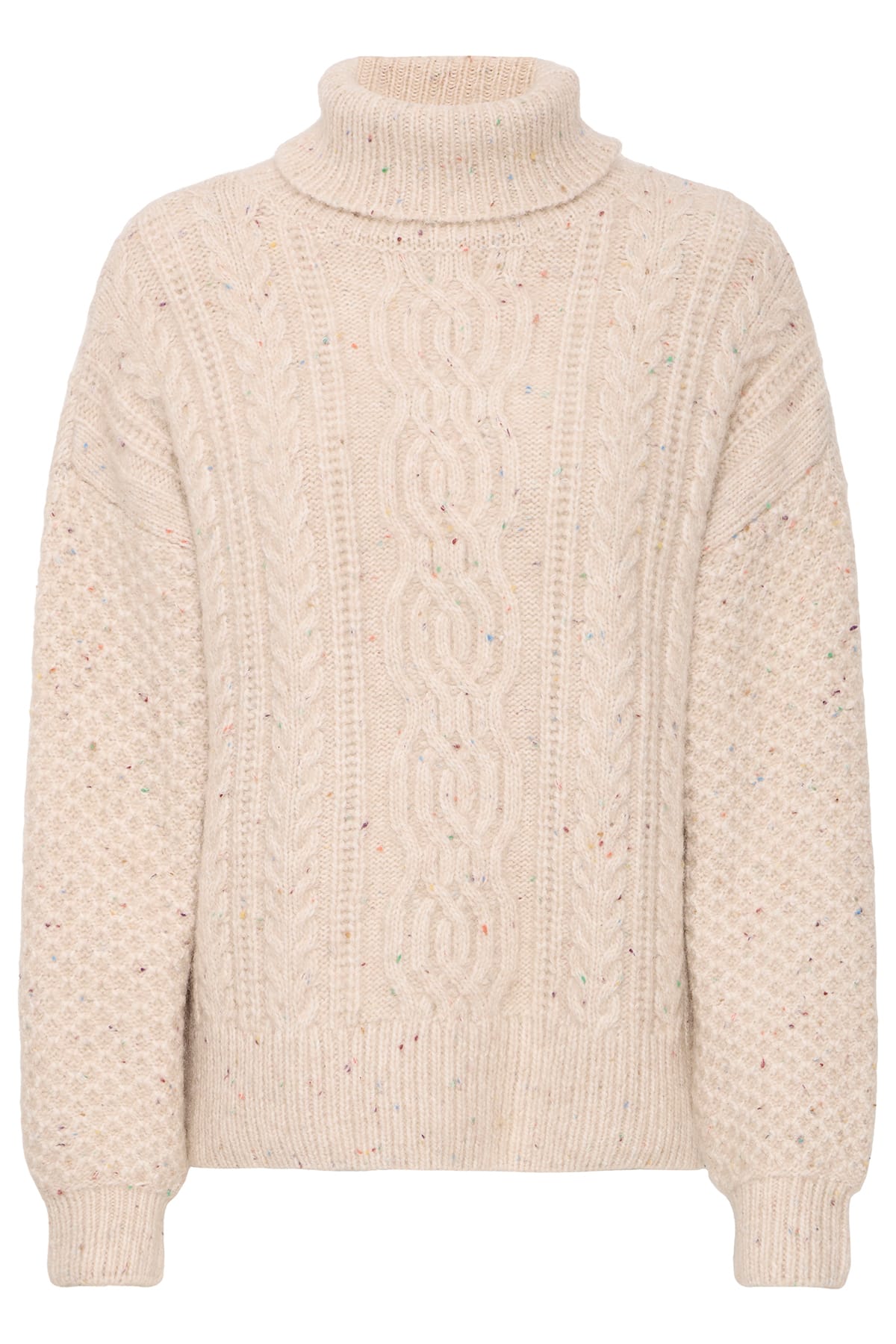 Pullover FRELLEA PU 1 OATMEAL MULTI Pullover Fransa 