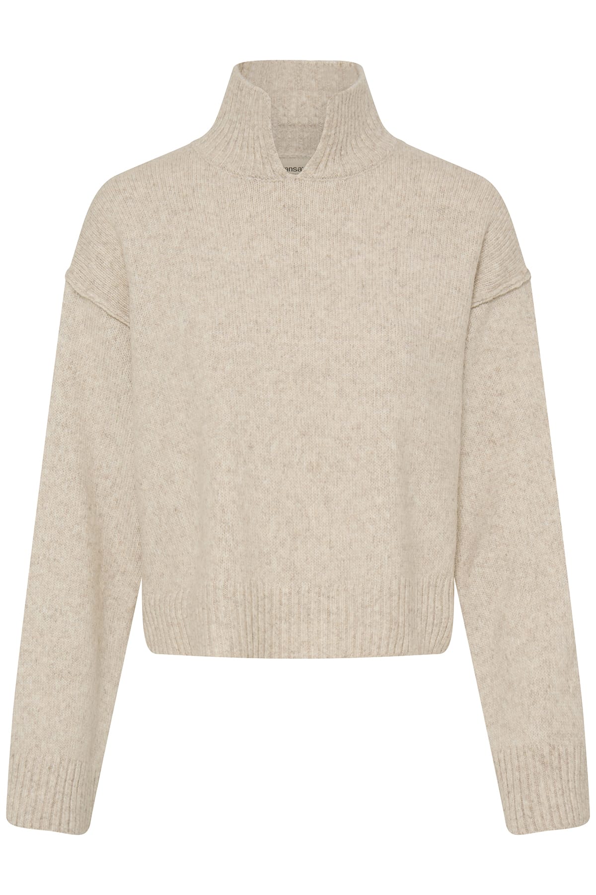 Pullover FRGIGI PU 3 Oatmeal Melange Pullover Fransa 