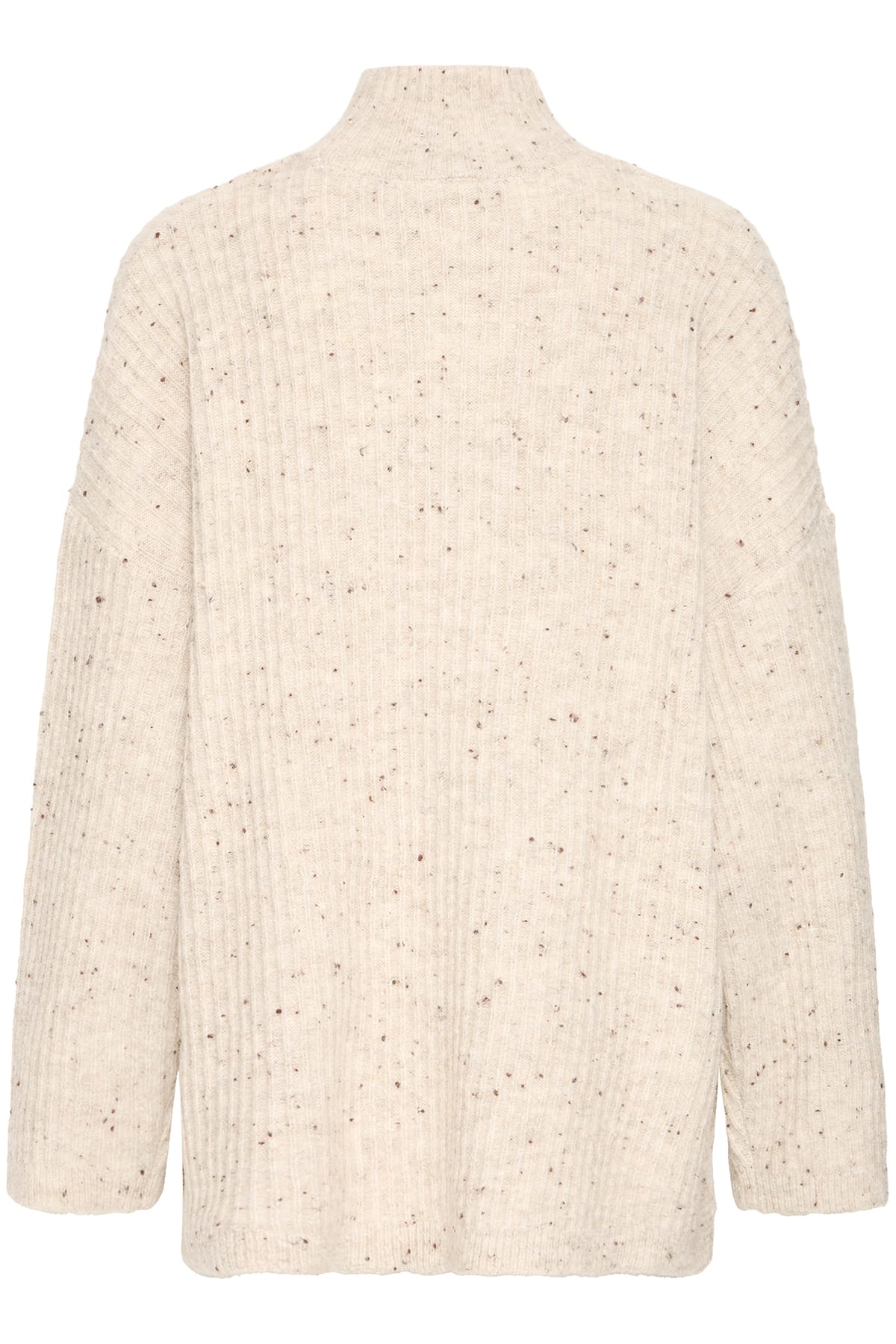Pullover IHDREWS LS Oatmeal Melange Pullover ICHI 