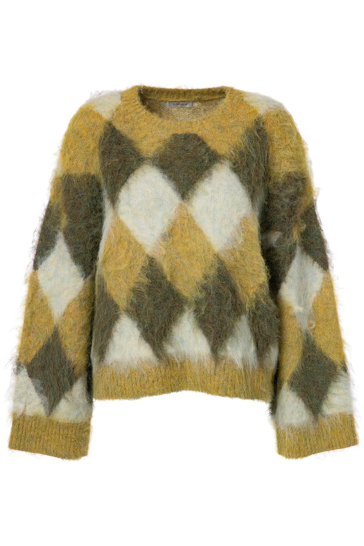 Pullover Phil Lime argyle Pullover JC Sophie 