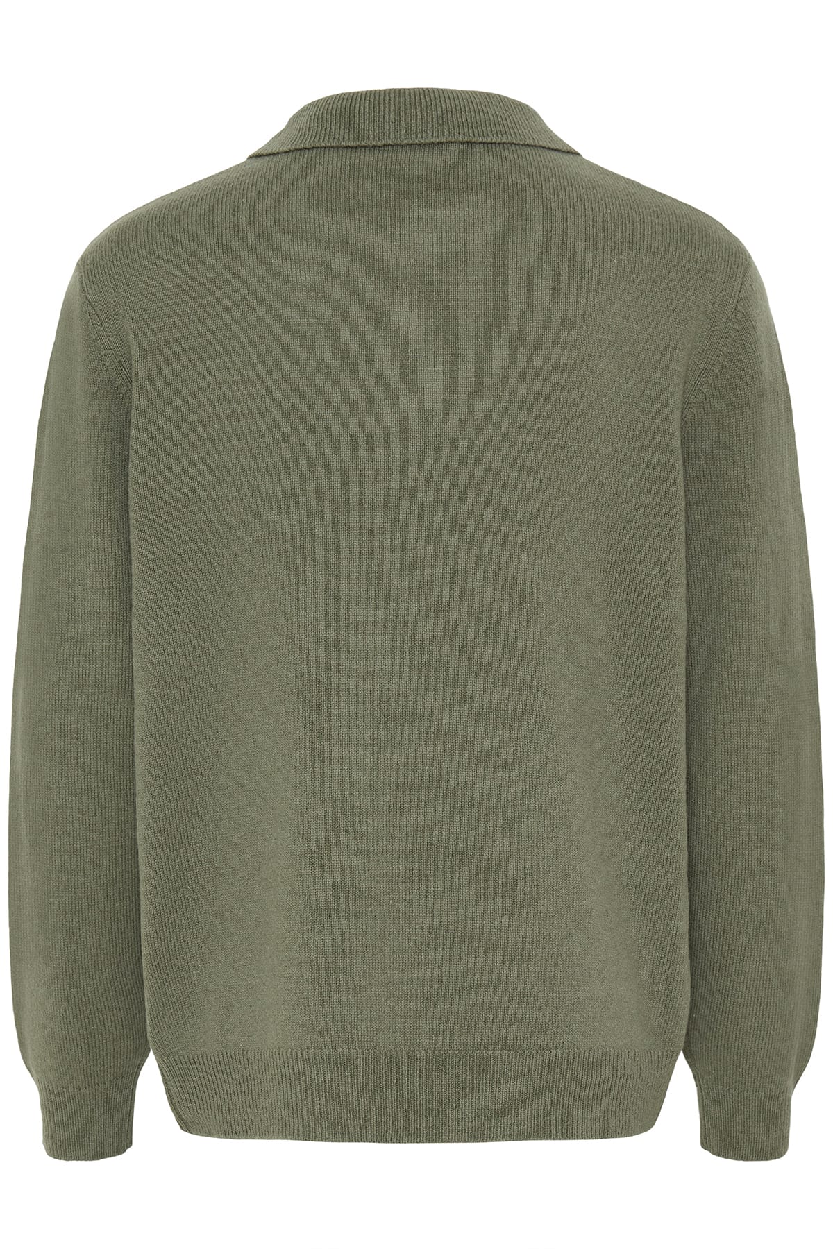 Pullover SDRICK POLO Agave Green Pullover Solid 