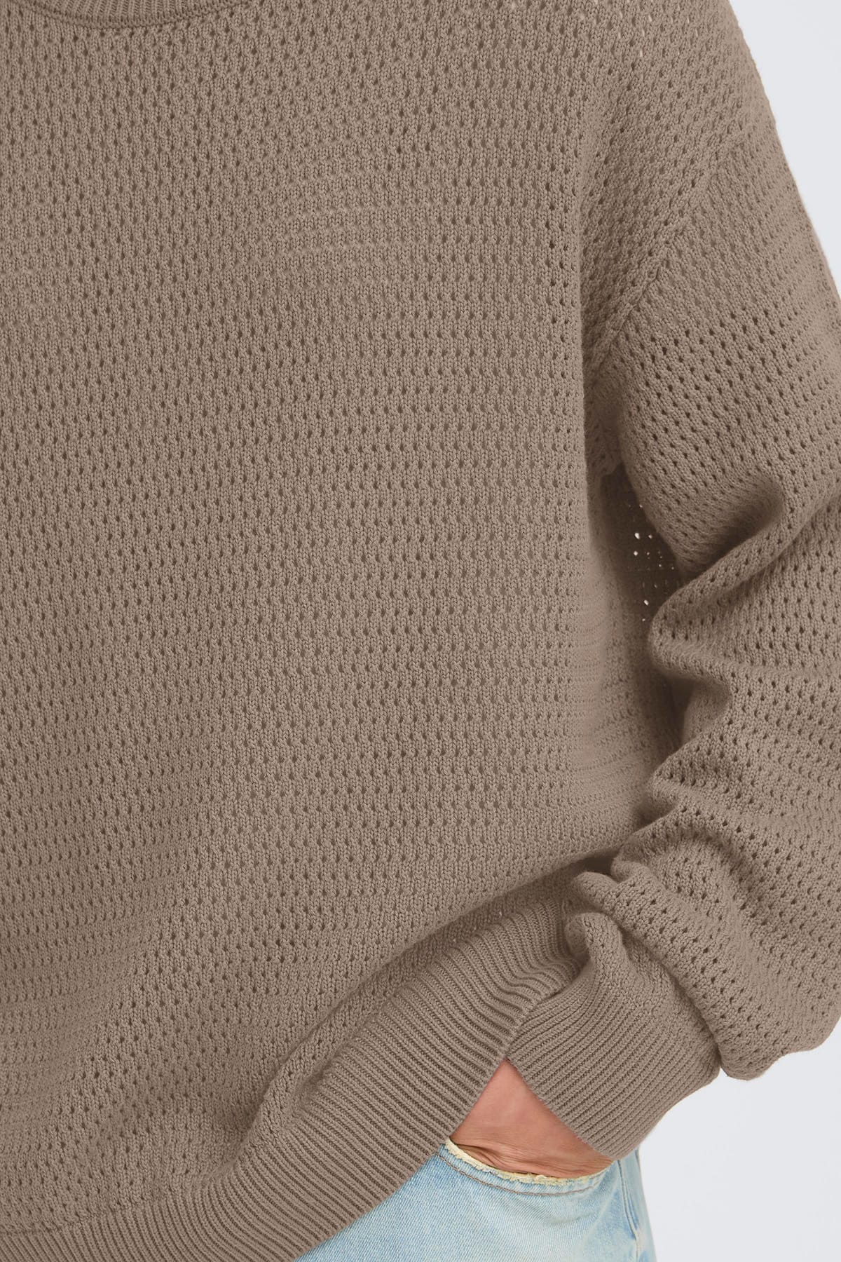 Pullover SDTYSONIO Bungee Cord Pullover Solid 