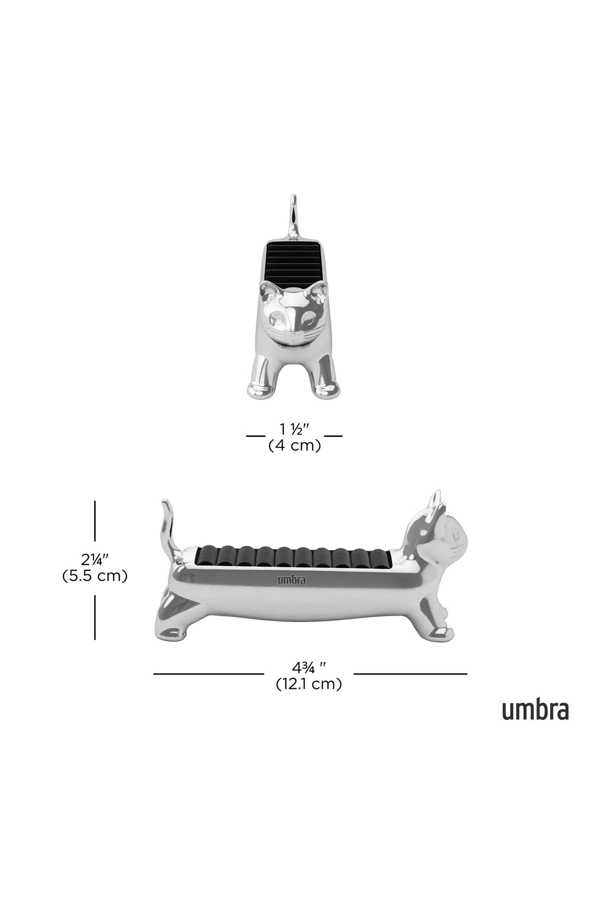 Ringhalter ALI CAT RING HOLDER CHROME Ringhalter Umbra 