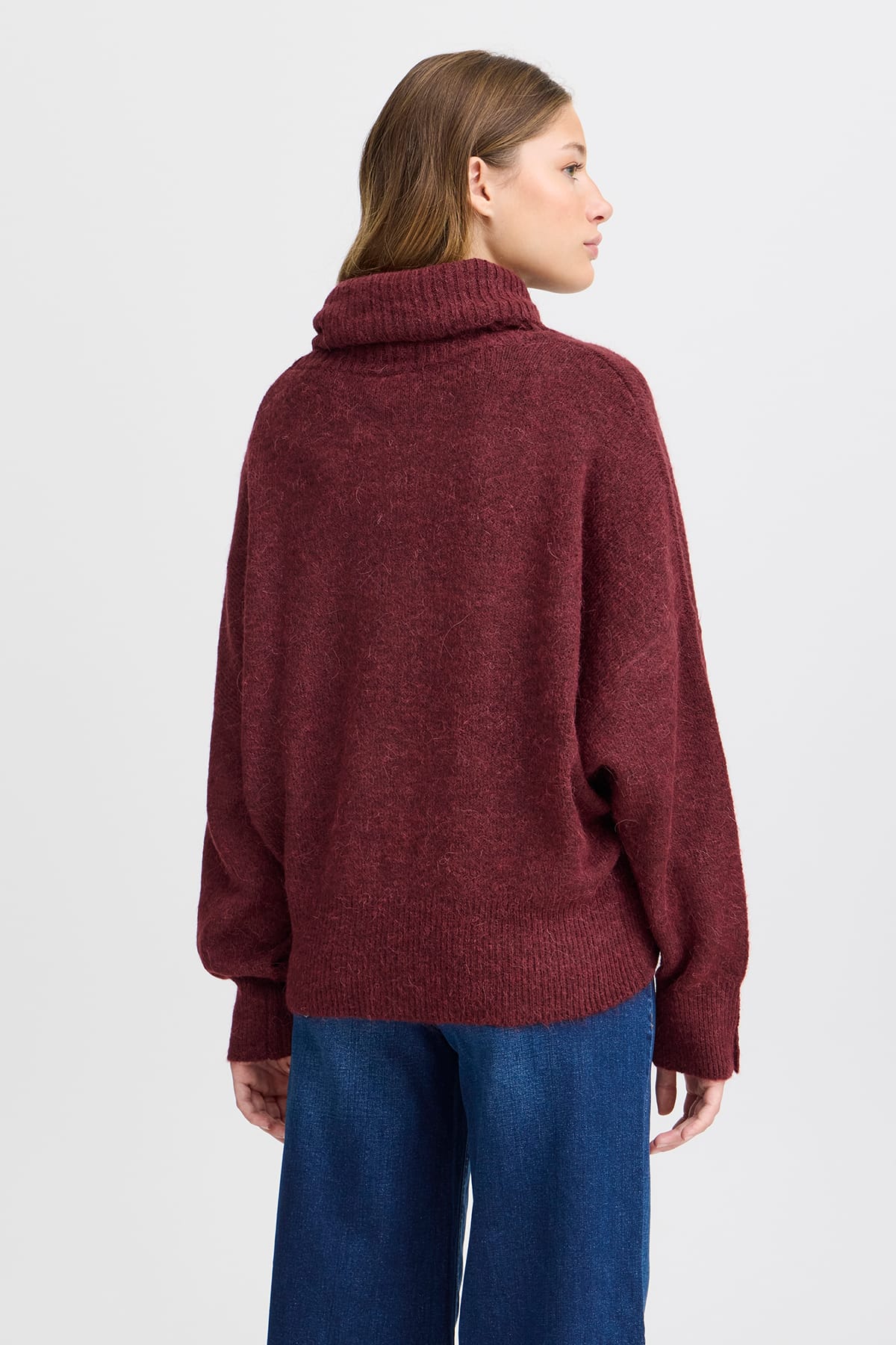 Rollkragenpullover IHKAMARA RN2 Port Royale Rollkragenpullover ICHI 