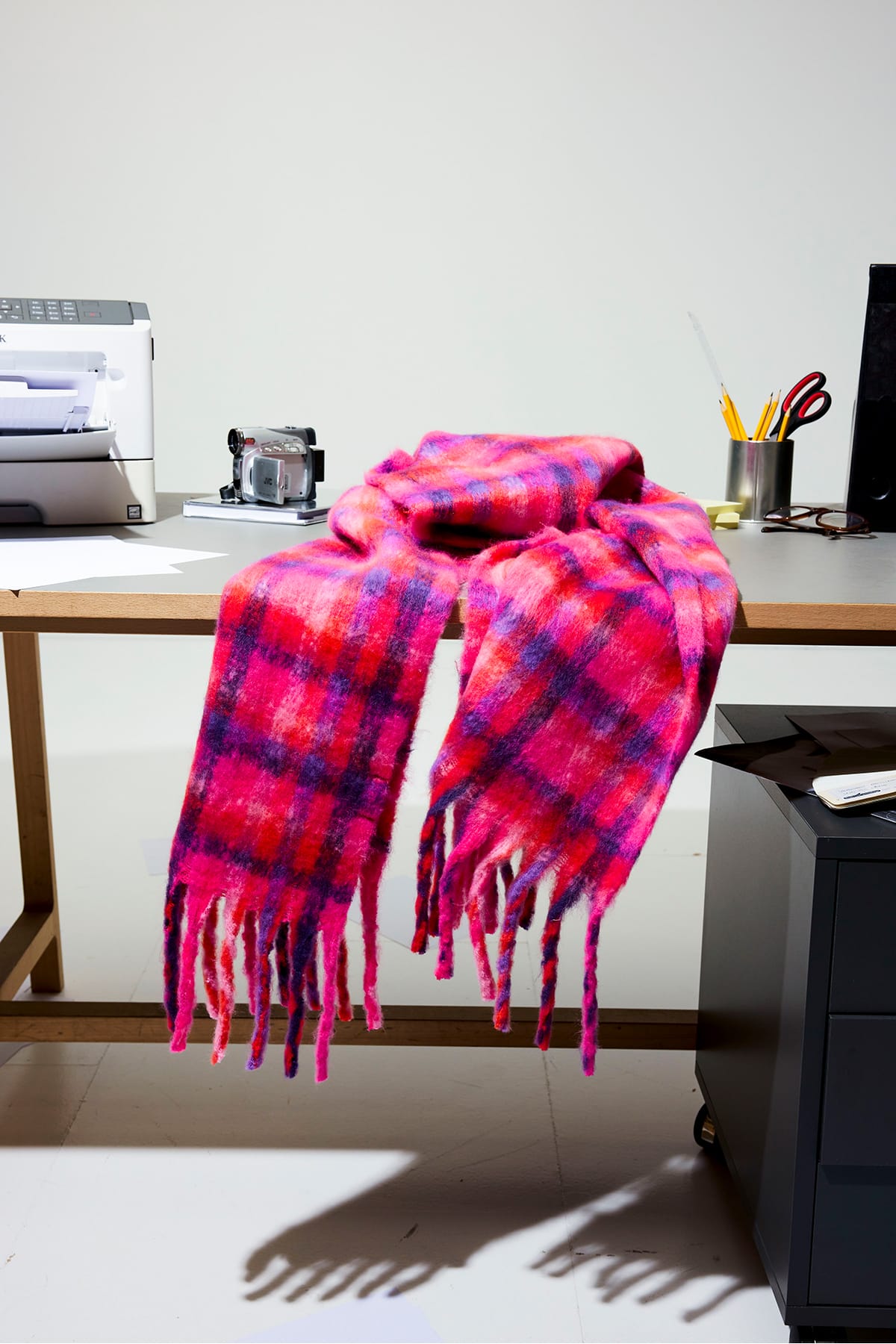 Schal IAMABELLA SC Red Dahlia Schal ICHI 