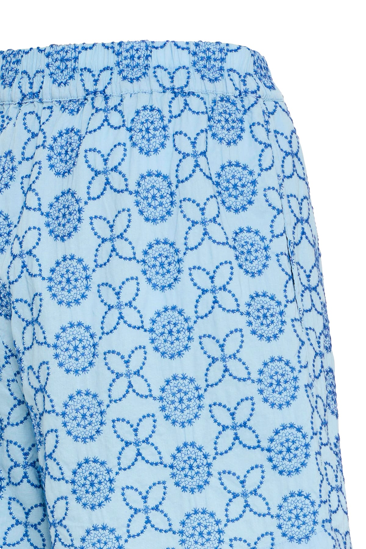 Shorts IHGIVI SHO BLUE FLOWER EMBRO Shorts ICHI 