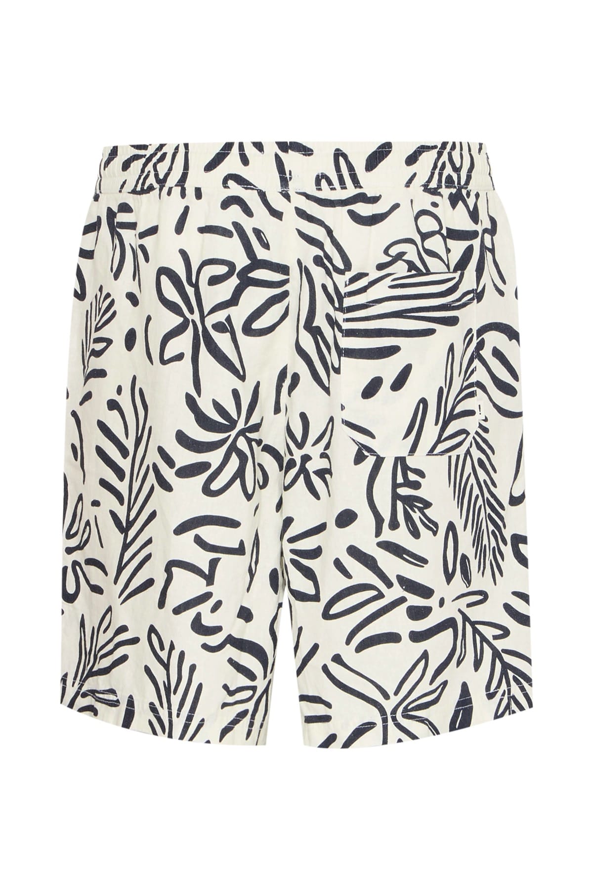 Shorts SDLIAM AOP ELAS. SHO Off White Shorts Solid 