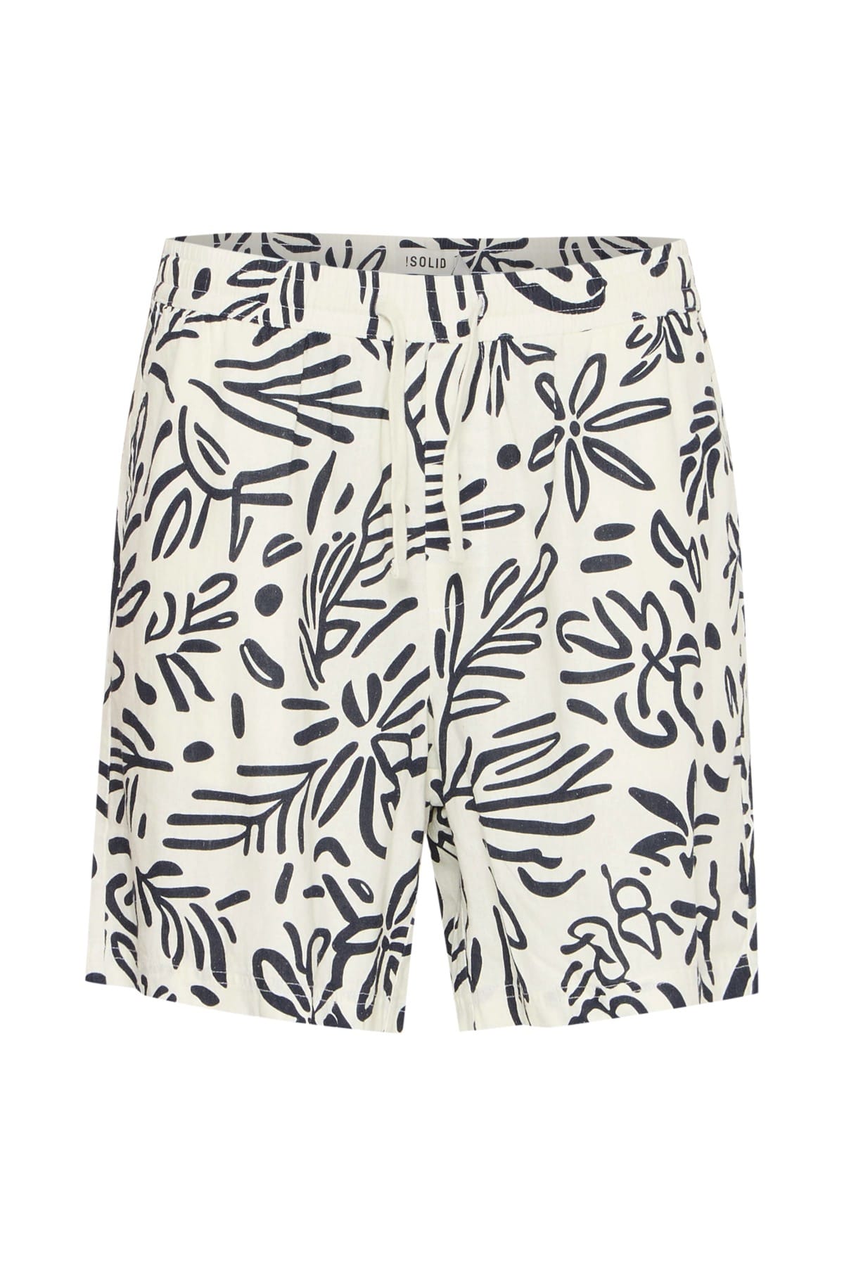 Shorts SDLIAM AOP ELAS. SHO Off White Shorts Solid 