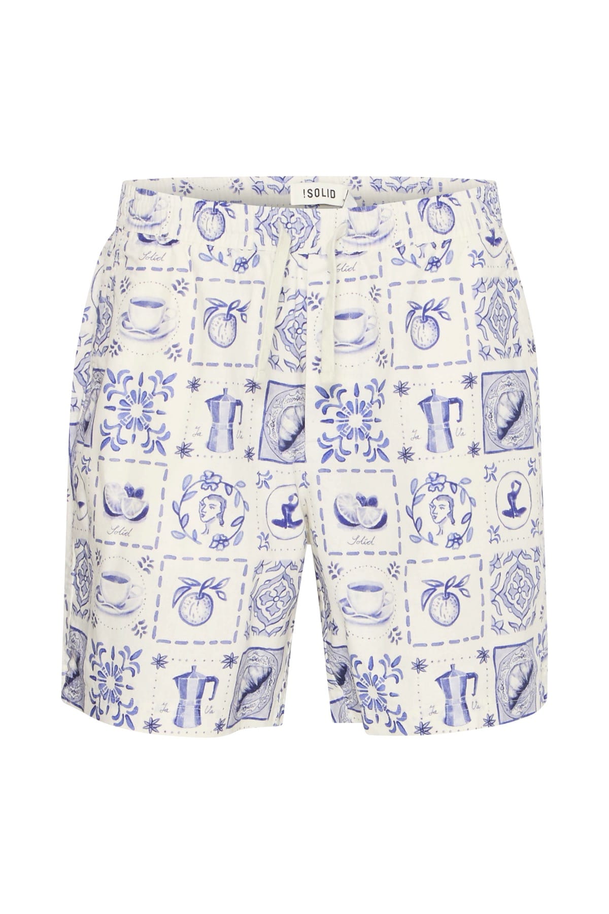 Shorts SDLIAM ELAS.AOP Insignia Blue Shorts Solid 