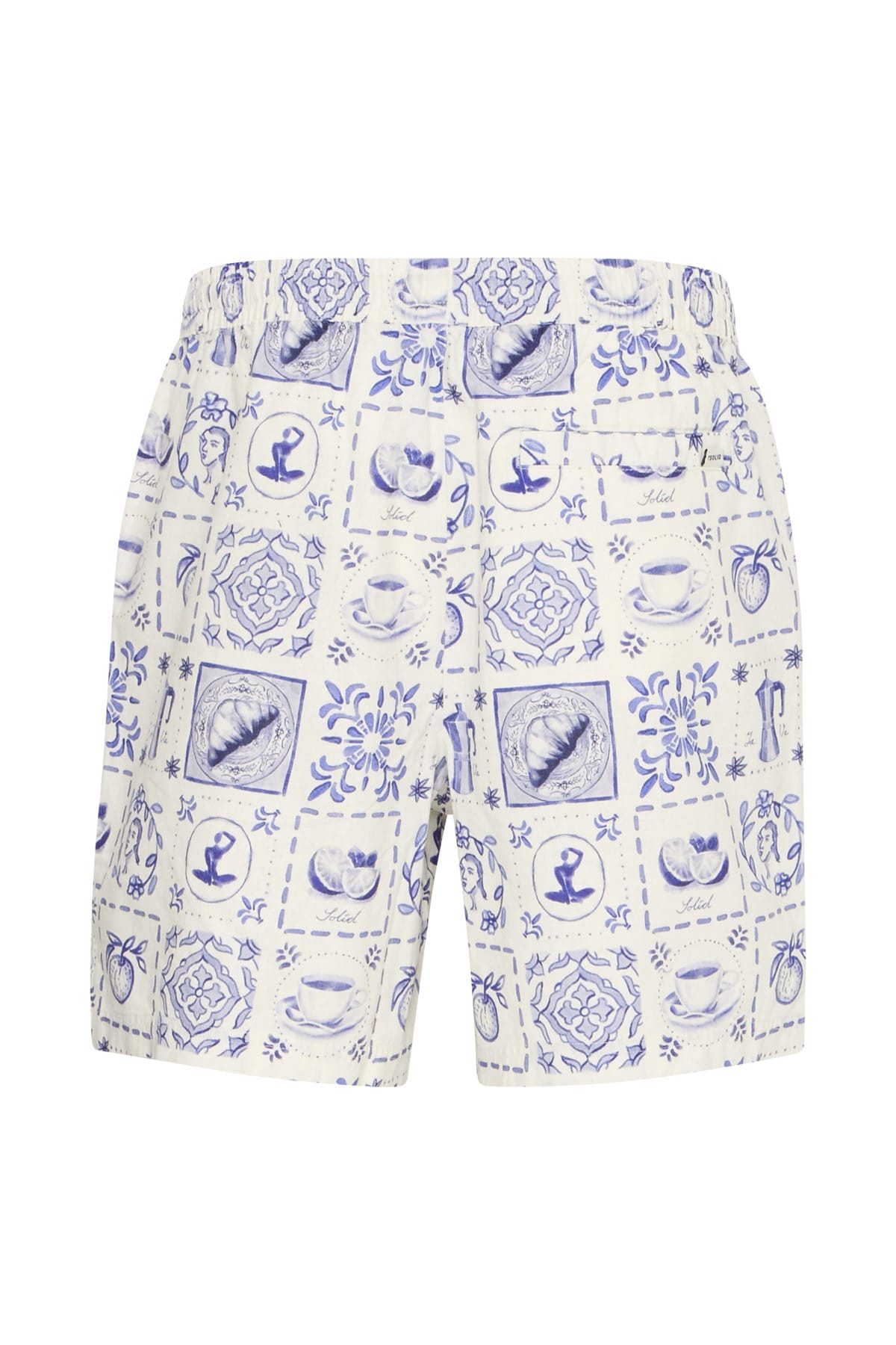 Shorts SDLIAM ELAS.AOP Insignia Blue Shorts Solid 