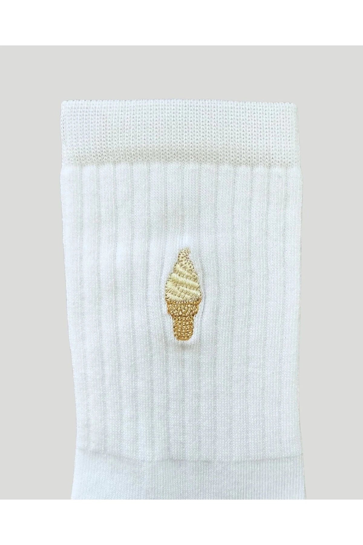 Socken Ice cream Weiß Socken No Bad Days Club 