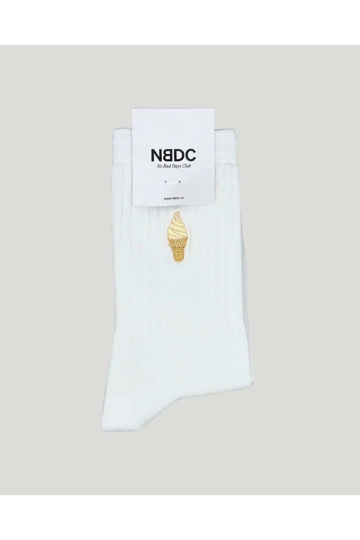 Socken Ice cream Weiß Socken No Bad Days Club 