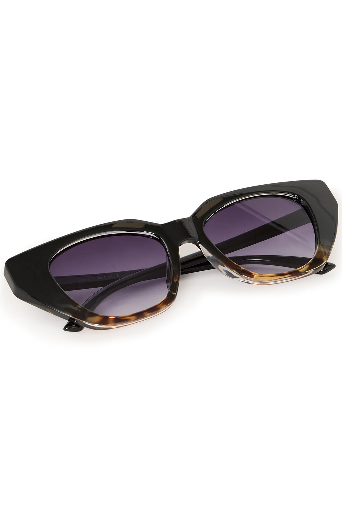 Sonnenbrille IASOFIA BOX SUNGLASS Black Sonnenbrille ICHI 