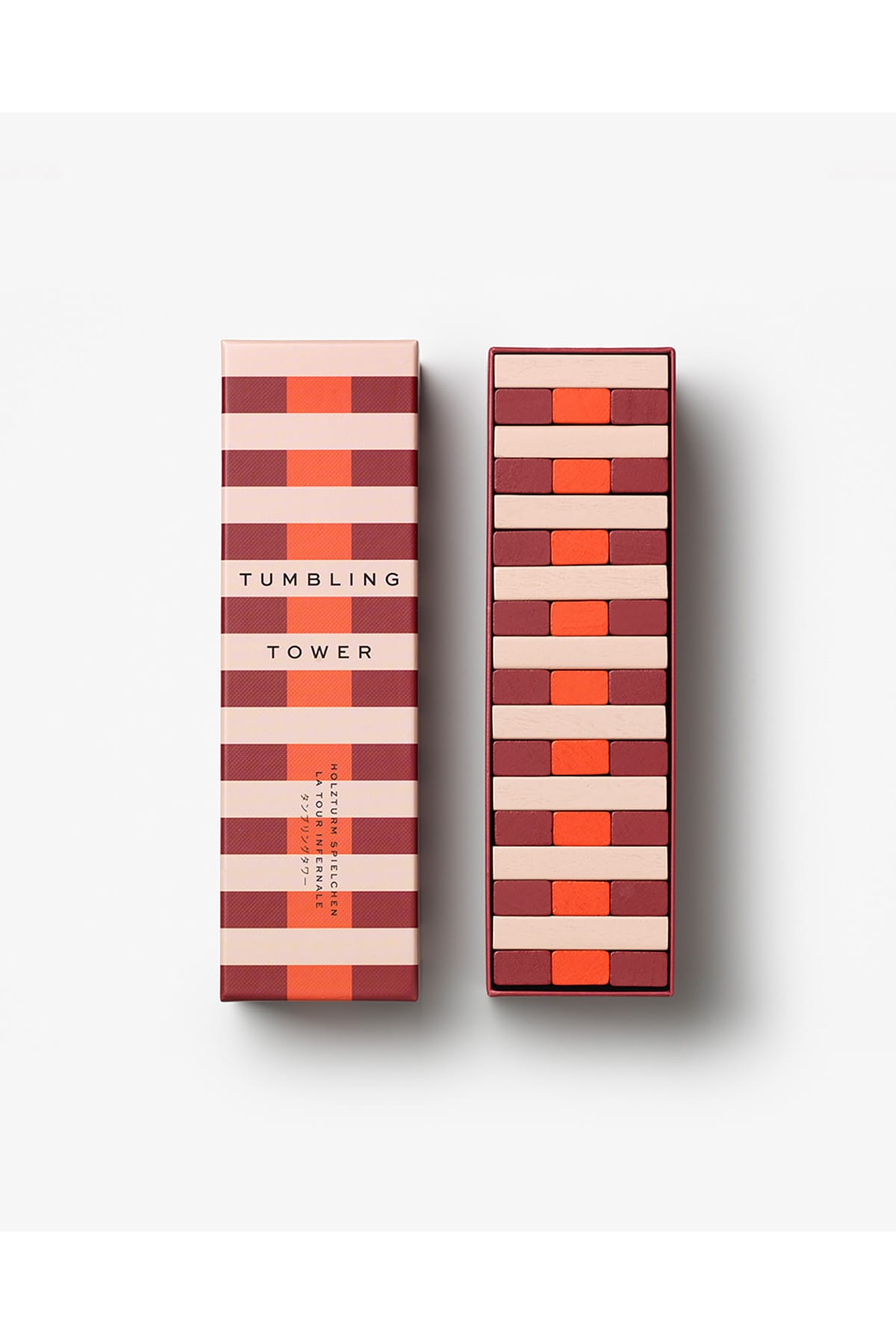 Spiel Tumbling Towers Red Multi Spiel Printworks 