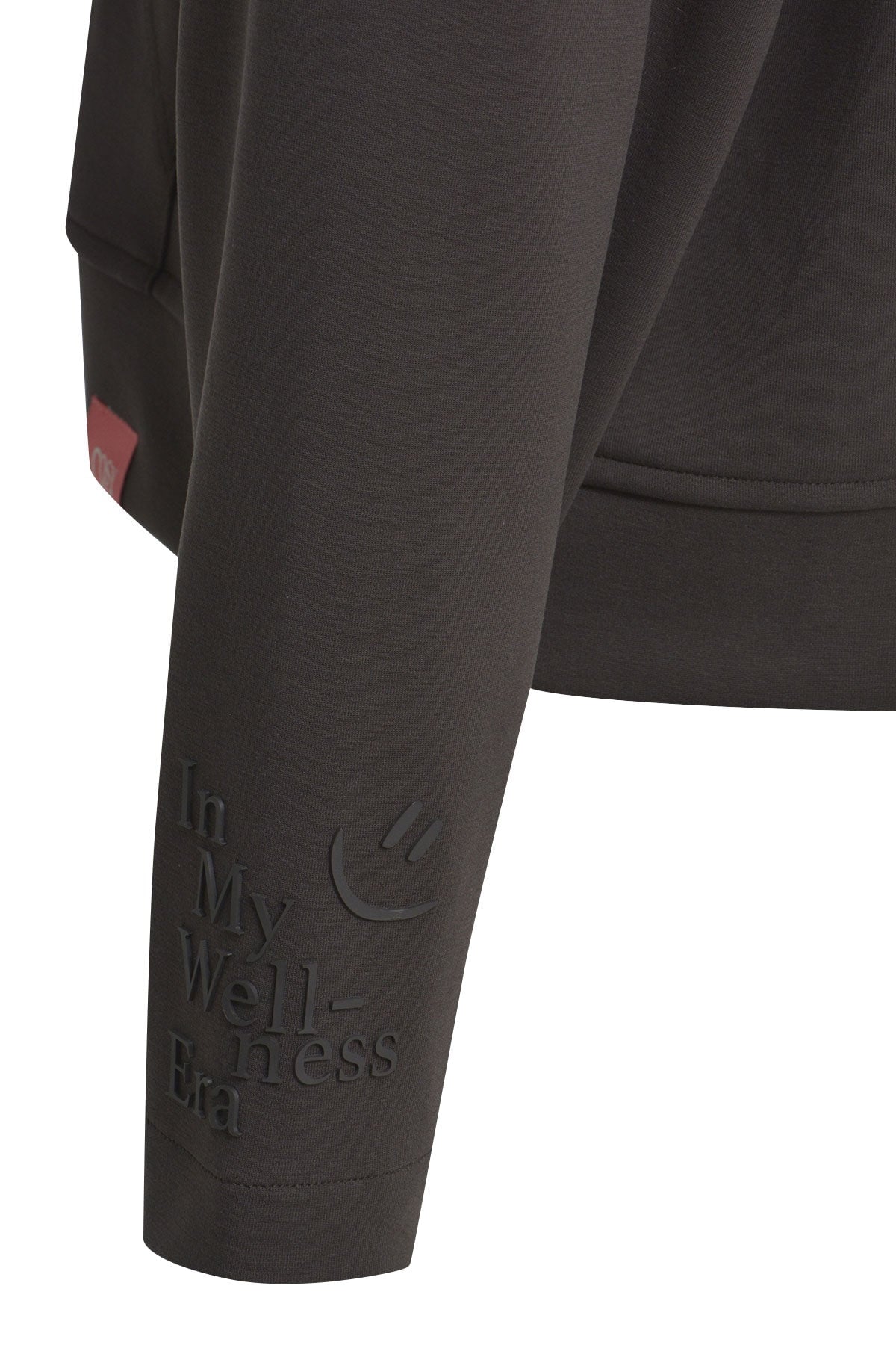 Sweatjacke kangaroo pocket raglan sleeve mocca Sweatjacke Milano 