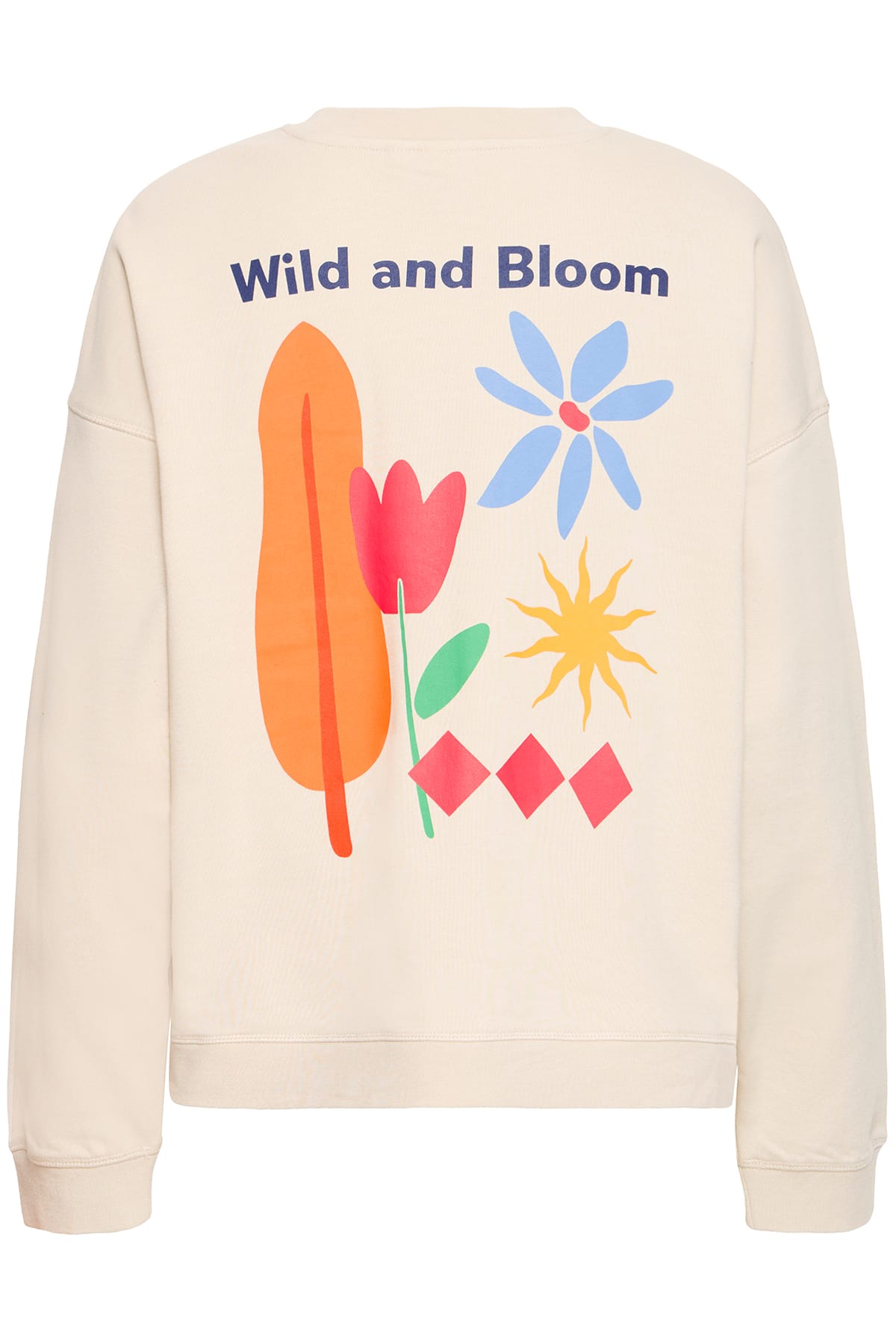 Sweatshirt IHBAUMA SW2 BIRCH / MULTI Sweatshirt ICHI 