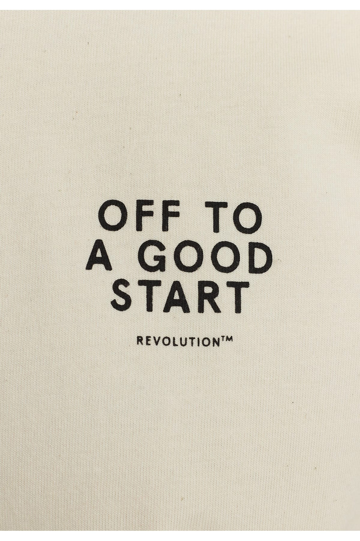 T-Shirt Application Offwhite T-Shirt RVLT Revolution 
