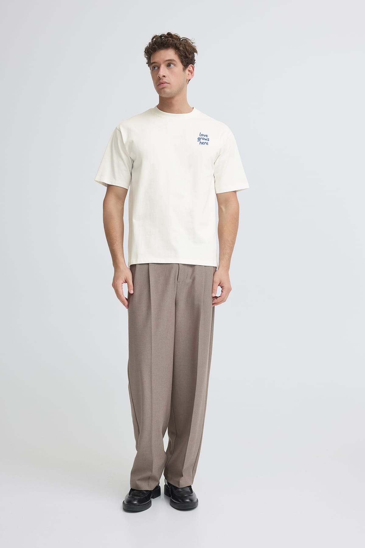 T-Shirt CFSØTOPTE 0284 T-SHIRT SNOW WHITE T-Shirt Casual Friday 