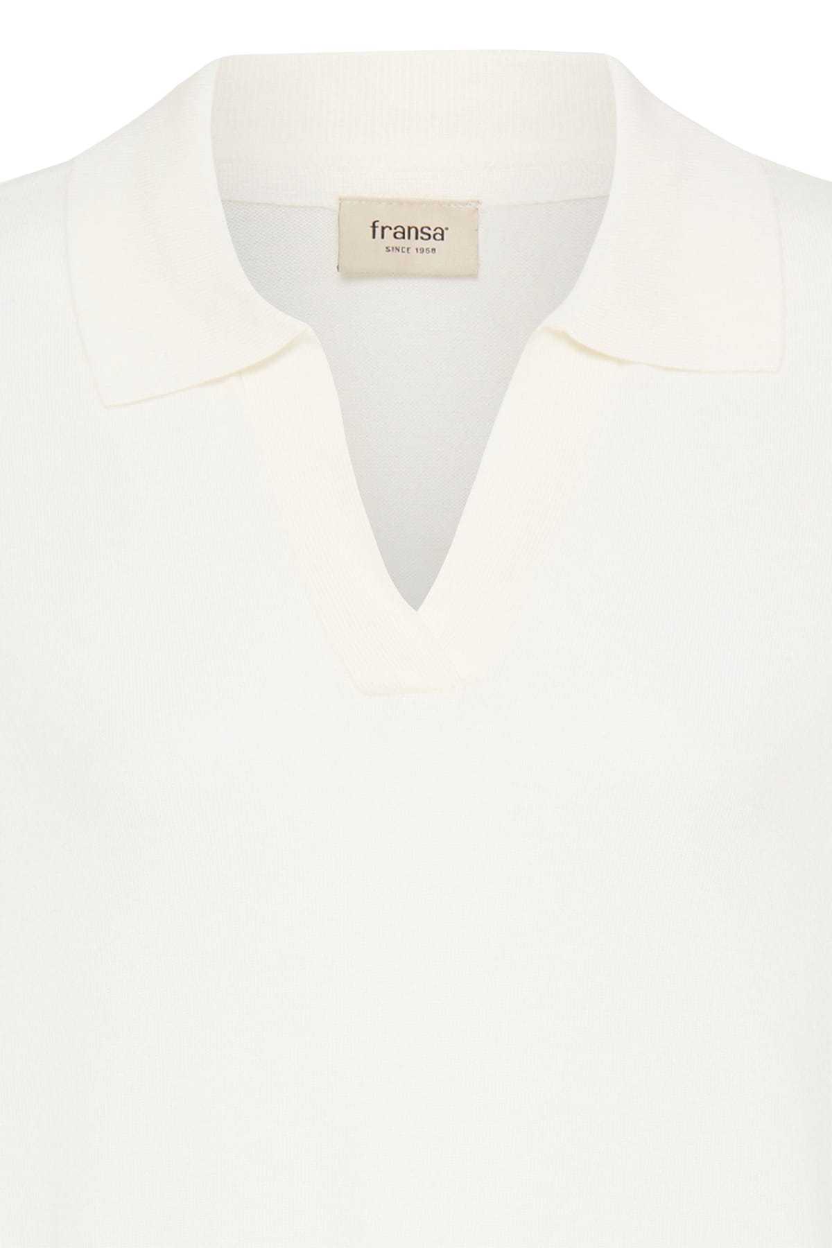 T-Shirt FRMARY PU 11 Whisper White T-Shirt Fransa 