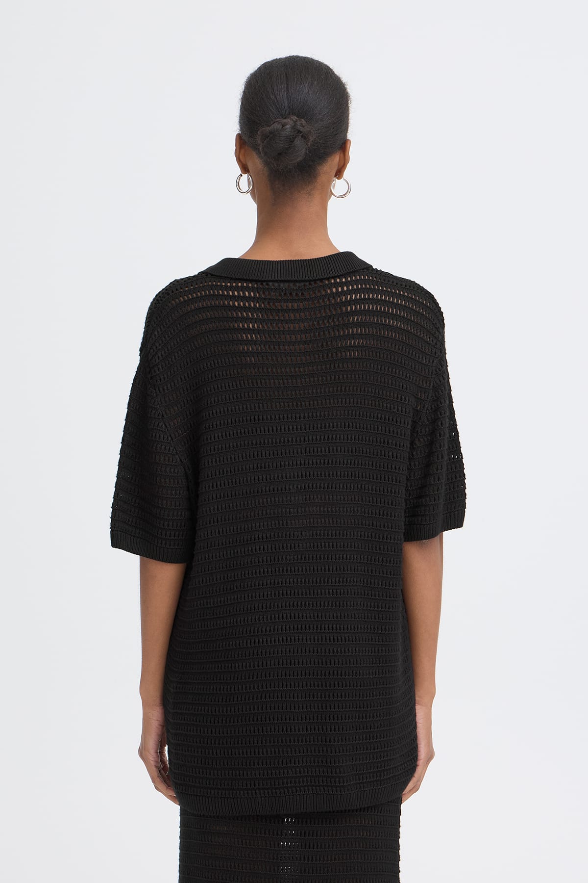 T-Shirt IHBETUES SS Black T-Shirt ICHI 