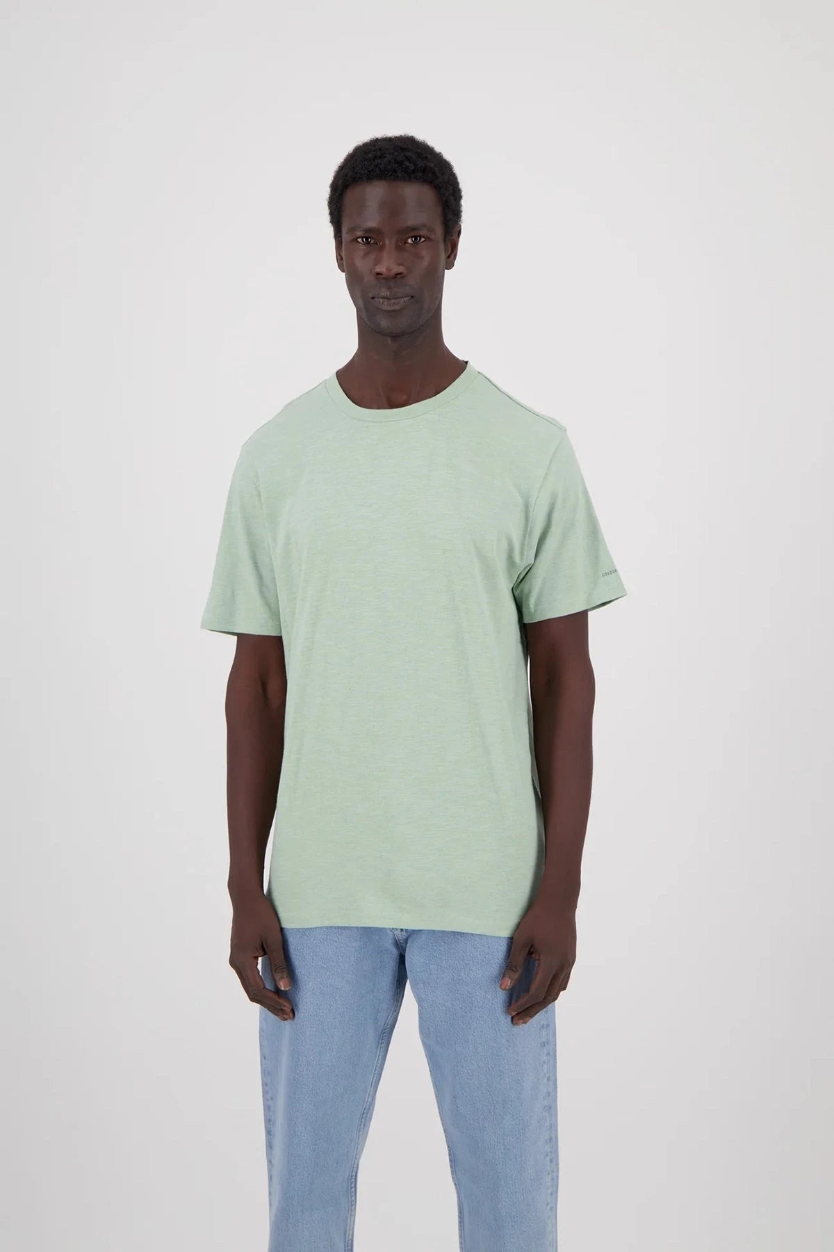 T-Shirt Linen Blend Lime T-Shirt Colours&Sons 