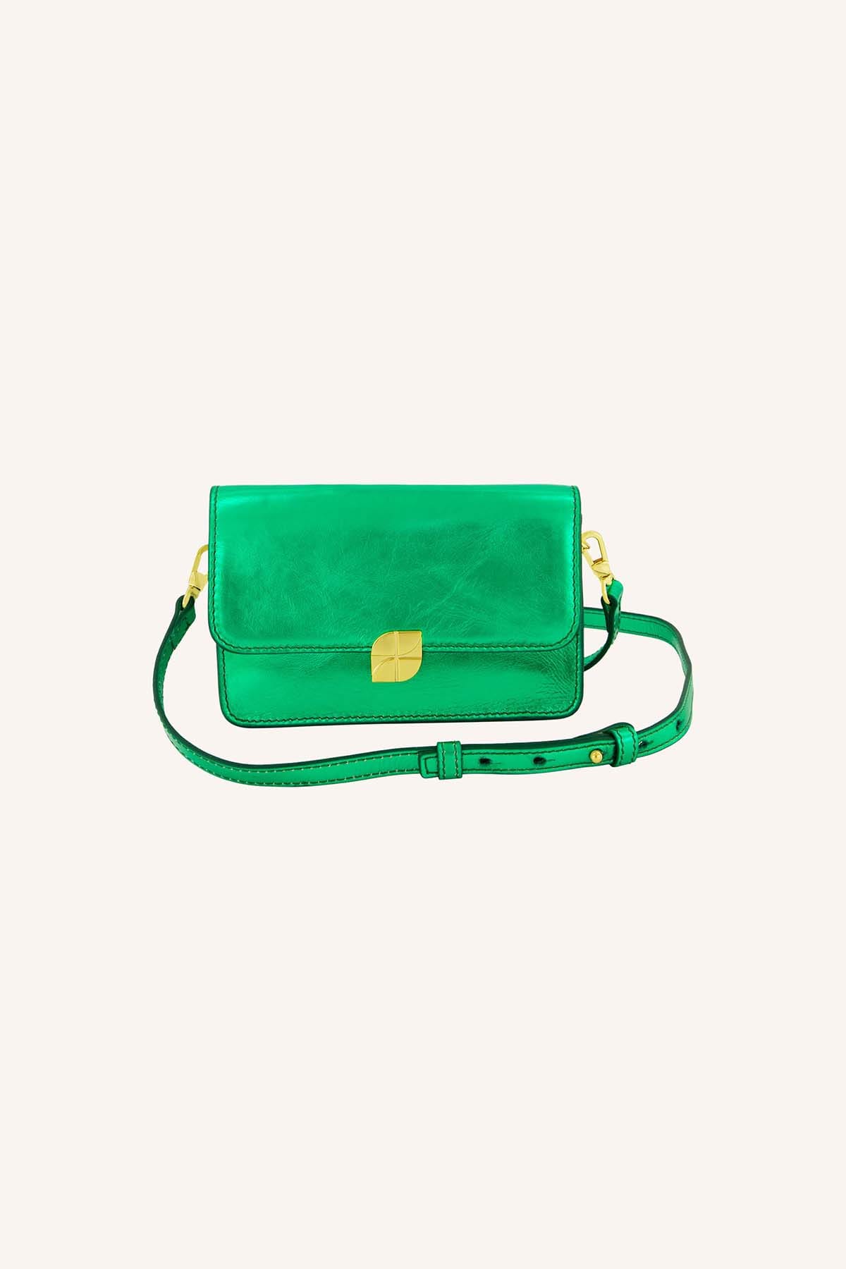 Tasche Loua gloss electric green Tasche By Bar 