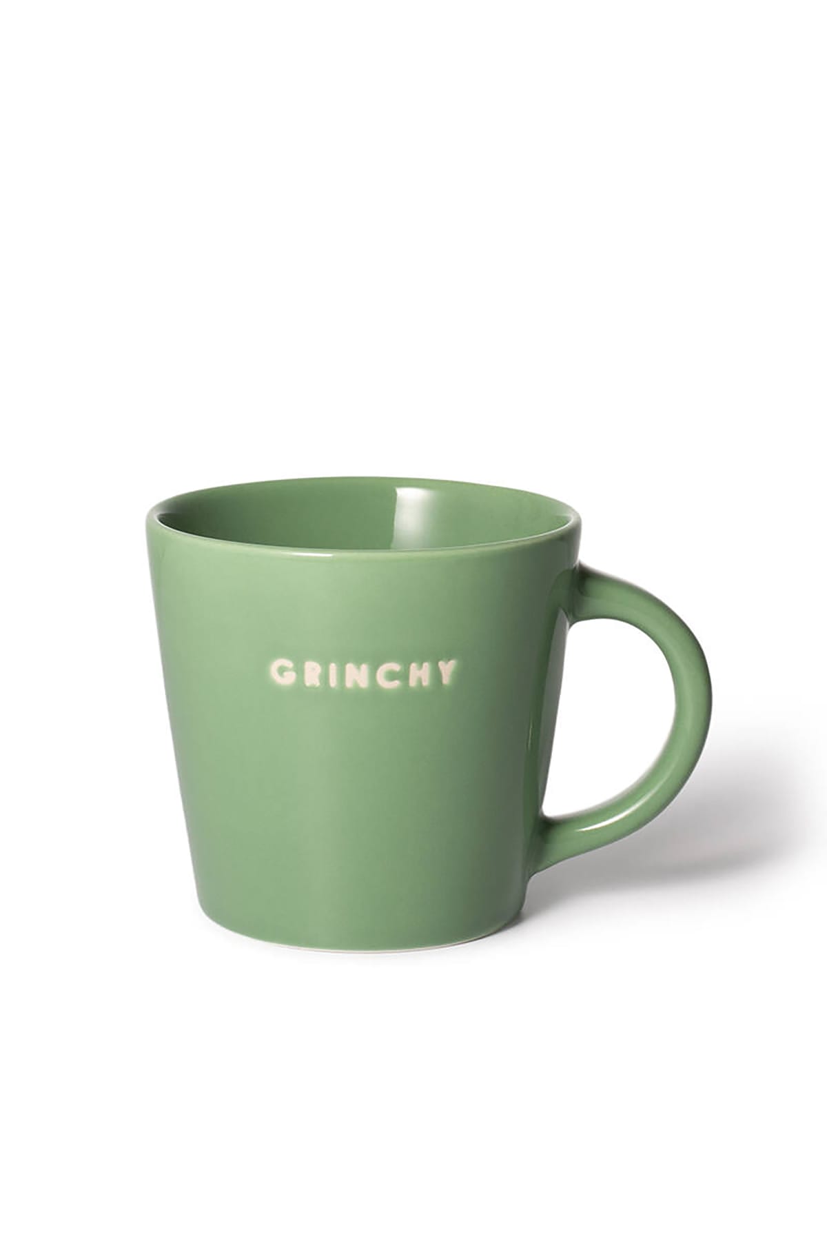 Tasse Ceramic cappuccino cup GRINCHY green 250ml Tasse Vondels 