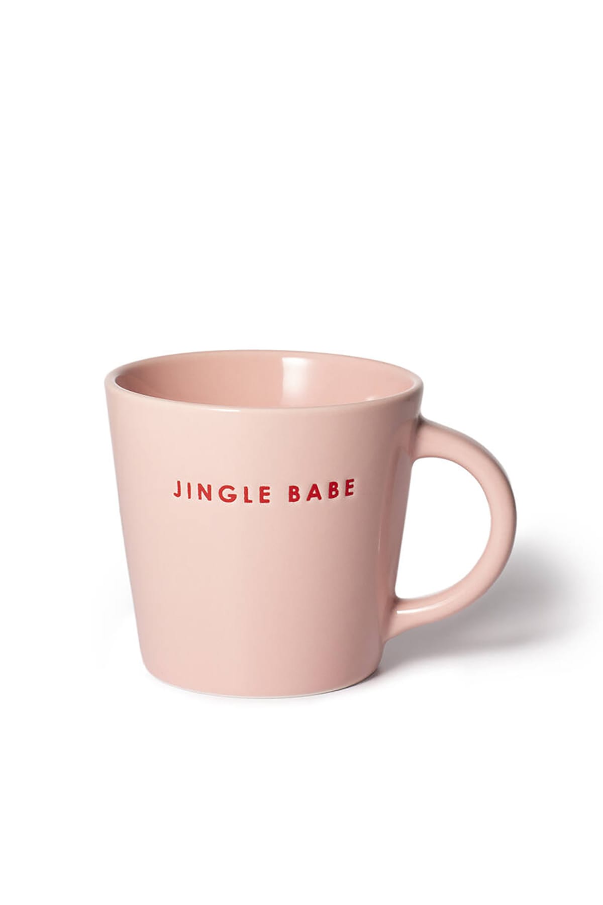 Tasse Ceramic cappuccino cup JINGLE BABE pink 250ml Tasse Vondels 