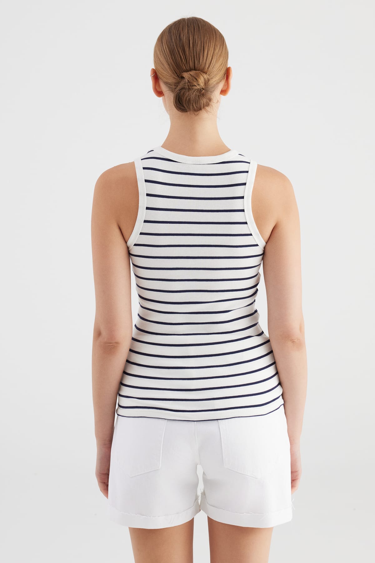Top Liv Striped Ecru Top C.O.J - Cup of Joe Denim 